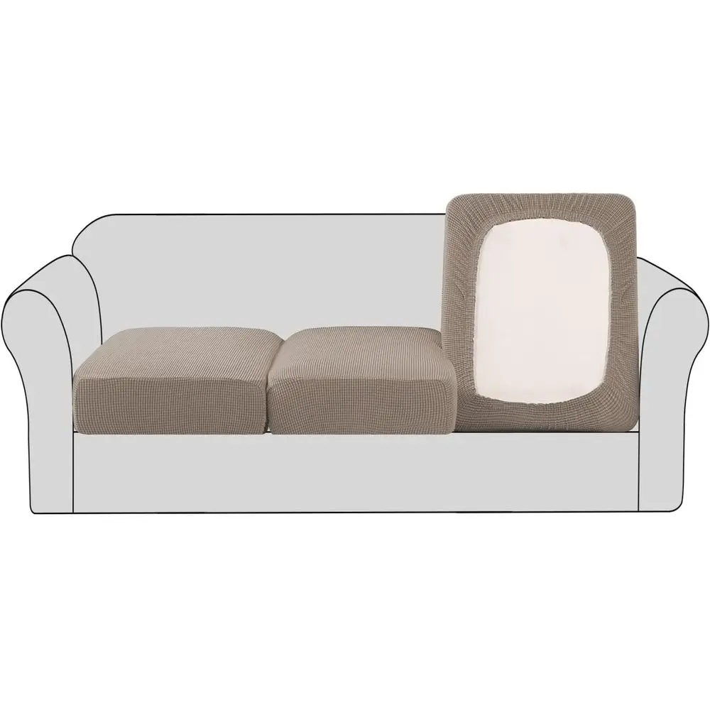 H.ILTEX Super Stretch Couch Cushion Covers Soa Cushion Slipcovers abric Individual Seat Couch Slipcover Sets or Pets with Elasti
H.ILTEX Super Stretch Couch Cushion Covers Soa Cushion Slipcovers abric Individual Seat Couch Slipcover Sets or Pets with Elasti