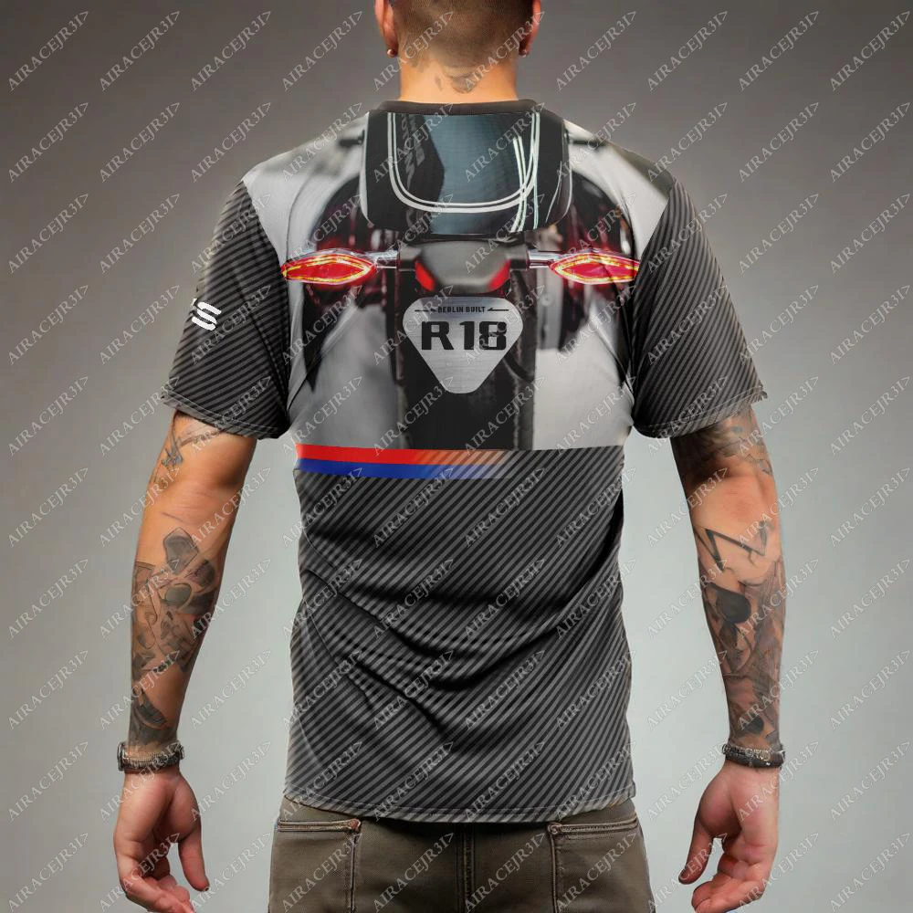 Travel Motorcycle R18 Retro For BMW Motorrad Sports T-Shirt Racing Jerseys Summer Quick-Dry Black Leisure Not Fade Breathable
Travel Motorcycle R18 Retro For BMW Motorrad Sports T-Shirt Racing Jerseys Summer Quick-Dry Black Leisure Not Fade Breathable