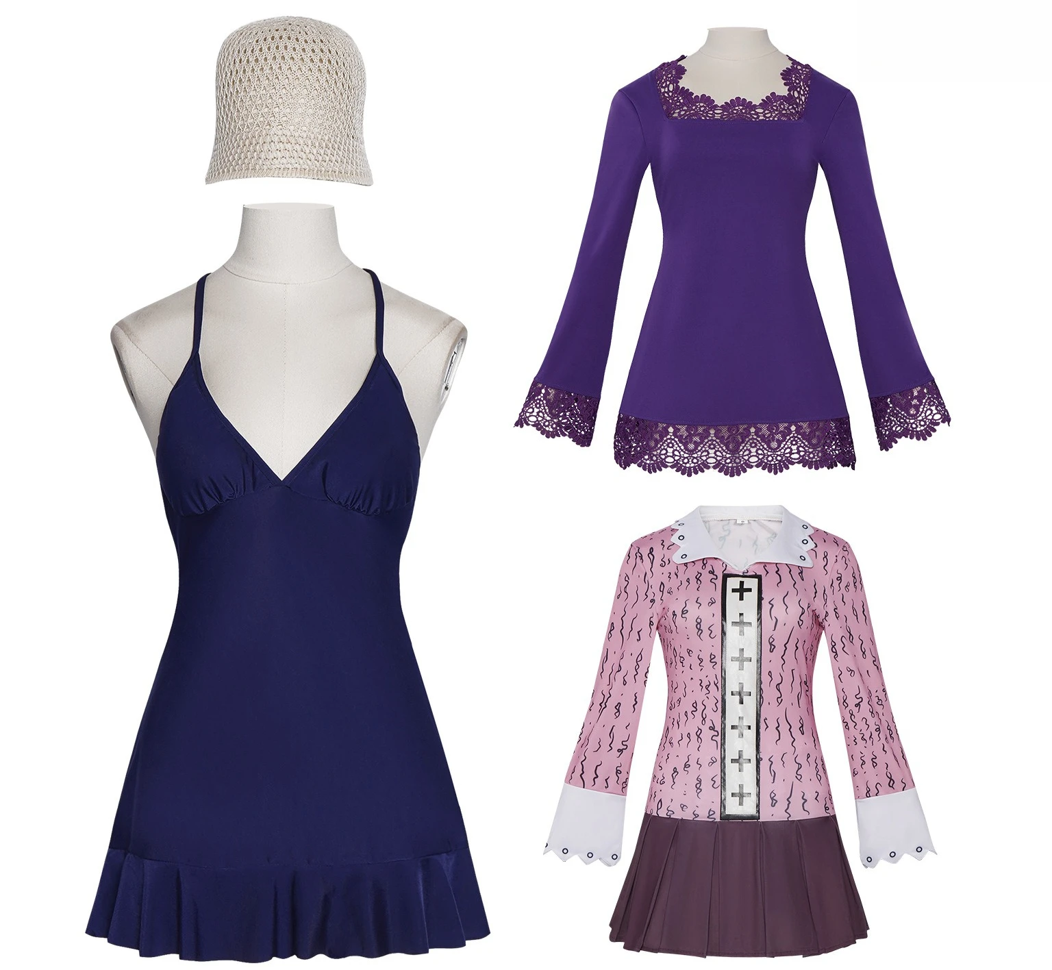Anime Nico Robin Cosplay Costume Sexy Blue Dress Summer Wear Woman Halloween Carnival Cosplay Nico Robin Customized Clothes
Anime Nico Robin Cosplay Costume Sexy Blue Dress Summer Wear Woman Halloween Carnival Cosplay Nico Robin Customized Clothes