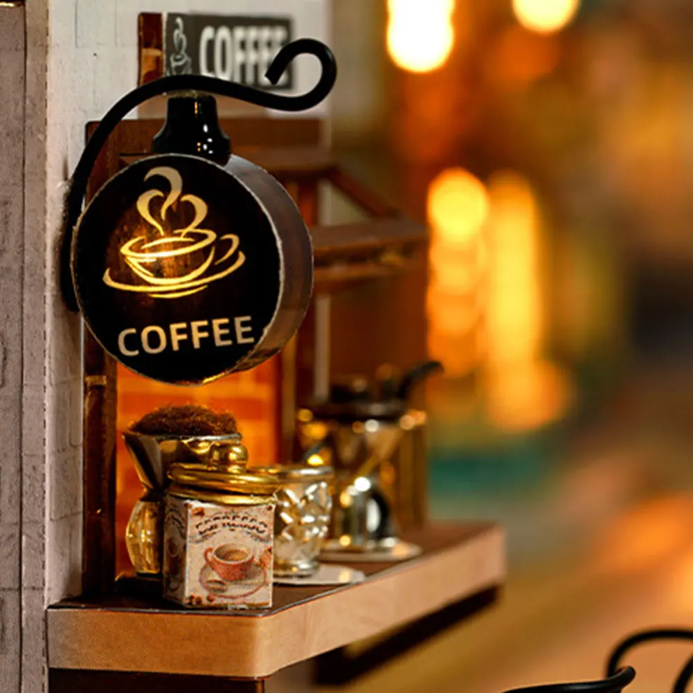 Wooden Craft Doll Houses Home Bedroom Decor DIY Miniature Dollhouse Kit Creative Room Wooden Doll House for Gift
Wooden Craft Doll Houses Home Bedroom Decor DIY Miniature Dollhouse Kit Creative Room Wooden Doll House for Gift