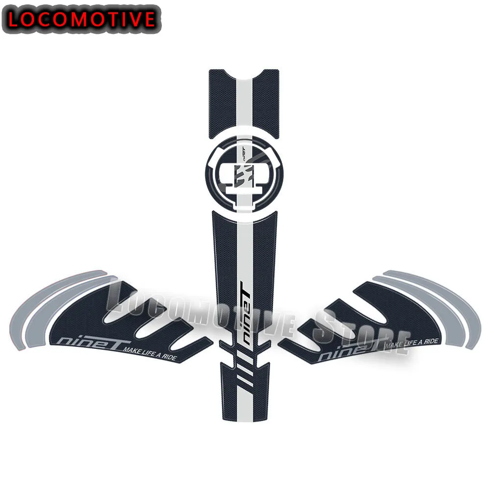 R NineT Accessories Motorcycle 3D Epoxy Resin Sticker Decal Non-slip Side Fuel Tank Protection Pad for BMW R NineT 2017-2023
R NineT Accessories Motorcycle 3D Epoxy Resin Sticker Decal Non-slip Side Fuel Tank Protection Pad for BMW R NineT 2017-2023
