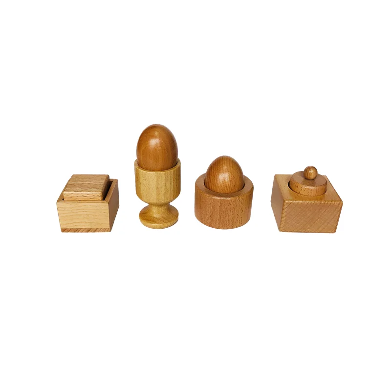 Infant Toddler Wooden Toys Montessori Egg Cup/ Cube Box/ Single Cylinder Block Babies Educational Game for Hand-eye Coordinatio
Infant Toddler Wooden Toys Montessori Egg Cup/ Cube Box/ Single Cylinder Block Babies Educational Game for Hand-eye Coordinatio