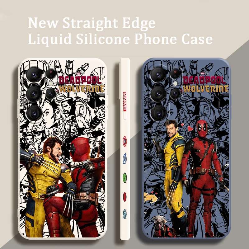 Deadpool Wolverine Cool Marvel Liquid Left Rope For Samsung Galaxy S24 S23 S22 S21 S20 FE S10 Ultra Plus Lite 5G Cover Cover
Deadpool Wolverine Cool Marvel Liquid Left Rope For Samsung Galaxy S24 S23 S22 S21 S20 FE S10 Ultra Plus Lite 5G Cover Cover