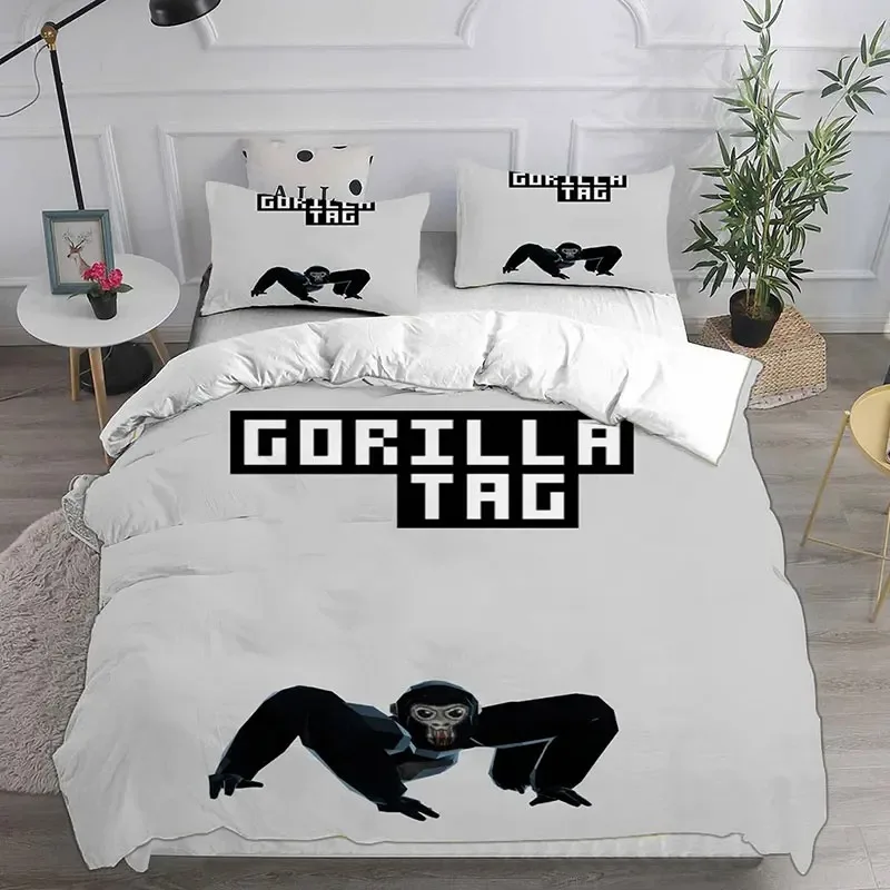 Game Duvet Cover Gorilla Tag Pillowcase Bedding Set Adult Boy Girl Bedroom Decoration Children Single Double Large Size
Game Duvet Cover Gorilla Tag Pillowcase Bedding Set Adult Boy Girl Bedroom Decoration Children Single Double Large Size