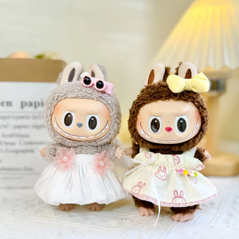 Cute Skirts for 17cm Labubu Idol Dolls Clothes Kawaii No Doll Accessories Korea Kpop Exo Clothing Hoodie Plush Doll'S Clothes
Cute Skirts for 17cm Labubu Idol Dolls Clothes Kawaii No Doll Accessories Korea Kpop Exo Clothing Hoodie Plush Doll'S Clothes