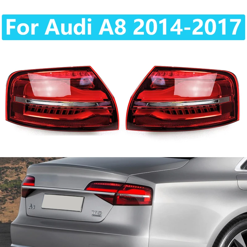 LED Tail Light Brake Lamp TailLights For Audi A8 D4 2014-2017 LED Taillights Rear Lamp LED Signal Parking Lights 4H0945095K
LED Tail Light Brake Lamp TailLights For Audi A8 D4 2014-2017 LED Taillights Rear Lamp LED Signal Parking Lights 4H0945095K