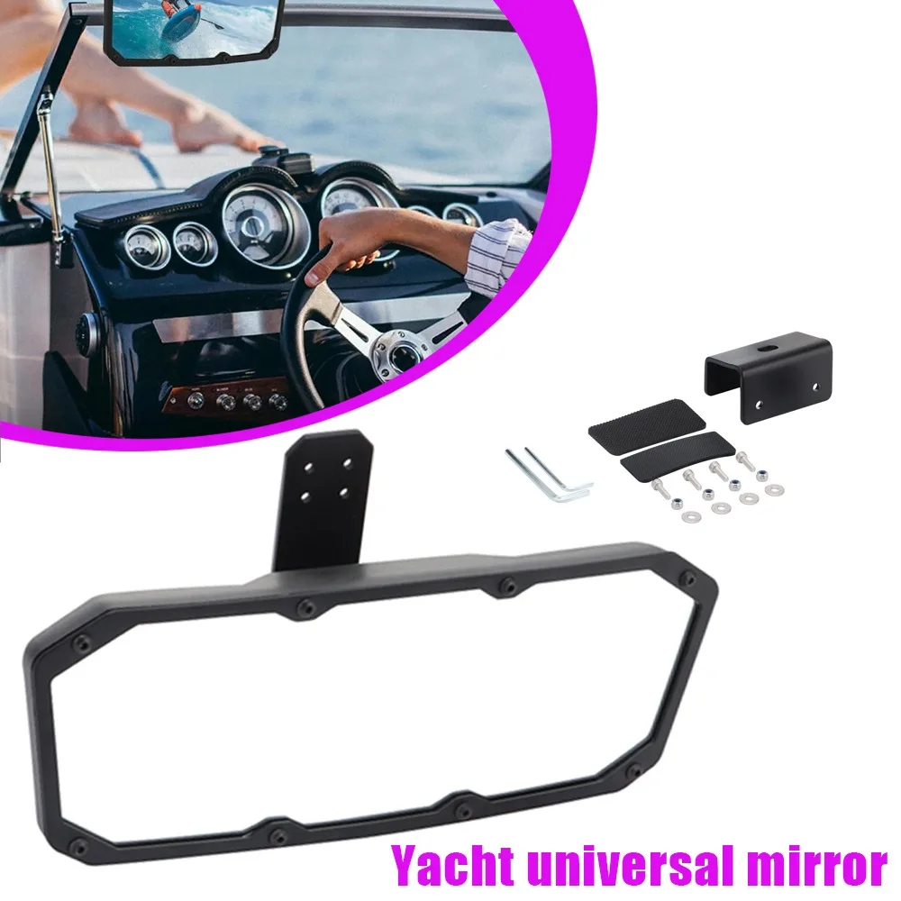 Mirror Boat Rearview Mirrors UTV Wide Angle Convex Rear View Mirror For Ski Boats Speedboat Pontoon Boat Watercraft Surfing
Mirror Boat Rearview Mirrors UTV Wide Angle Convex Rear View Mirror For Ski Boats Speedboat Pontoon Boat Watercraft Surfing
