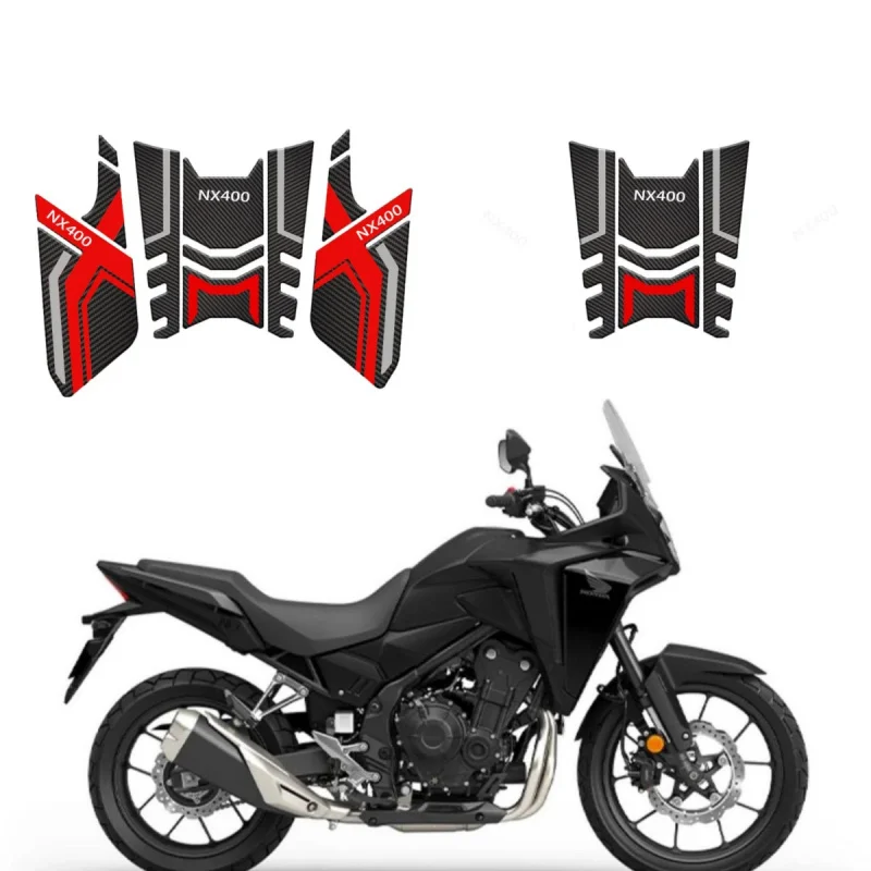 Motorcycle Tank Pad Protector Sticker Decal Gas Knee Grip Tank Traction Pad Side New Model 2024 For Honda NX400
Motorcycle Tank Pad Protector Sticker Decal Gas Knee Grip Tank Traction Pad Side New Model 2024 For Honda NX400