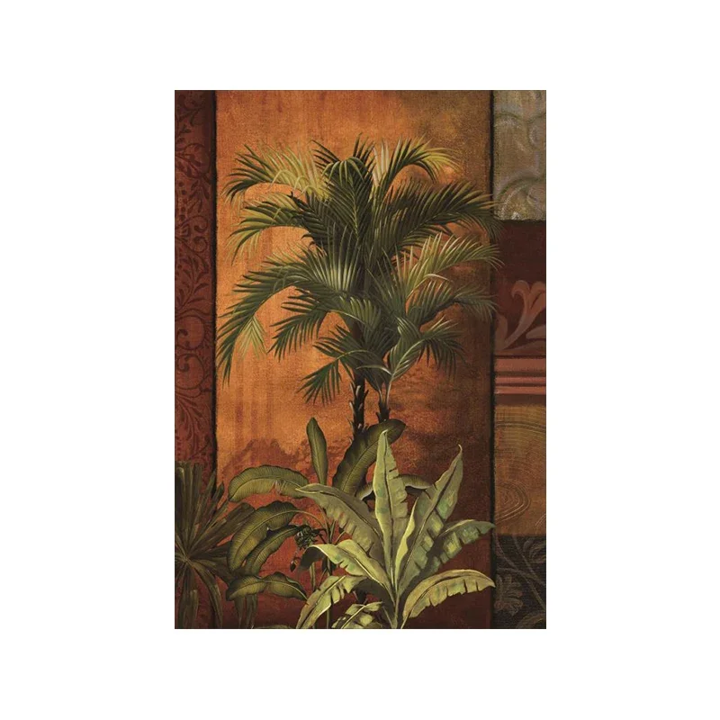 Tropical rainforest decorative painting South East Asia living room background wall hanging painting entrance corridor vertical
Tropical rainforest decorative painting South East Asia living room background wall hanging painting entrance corridor vertical