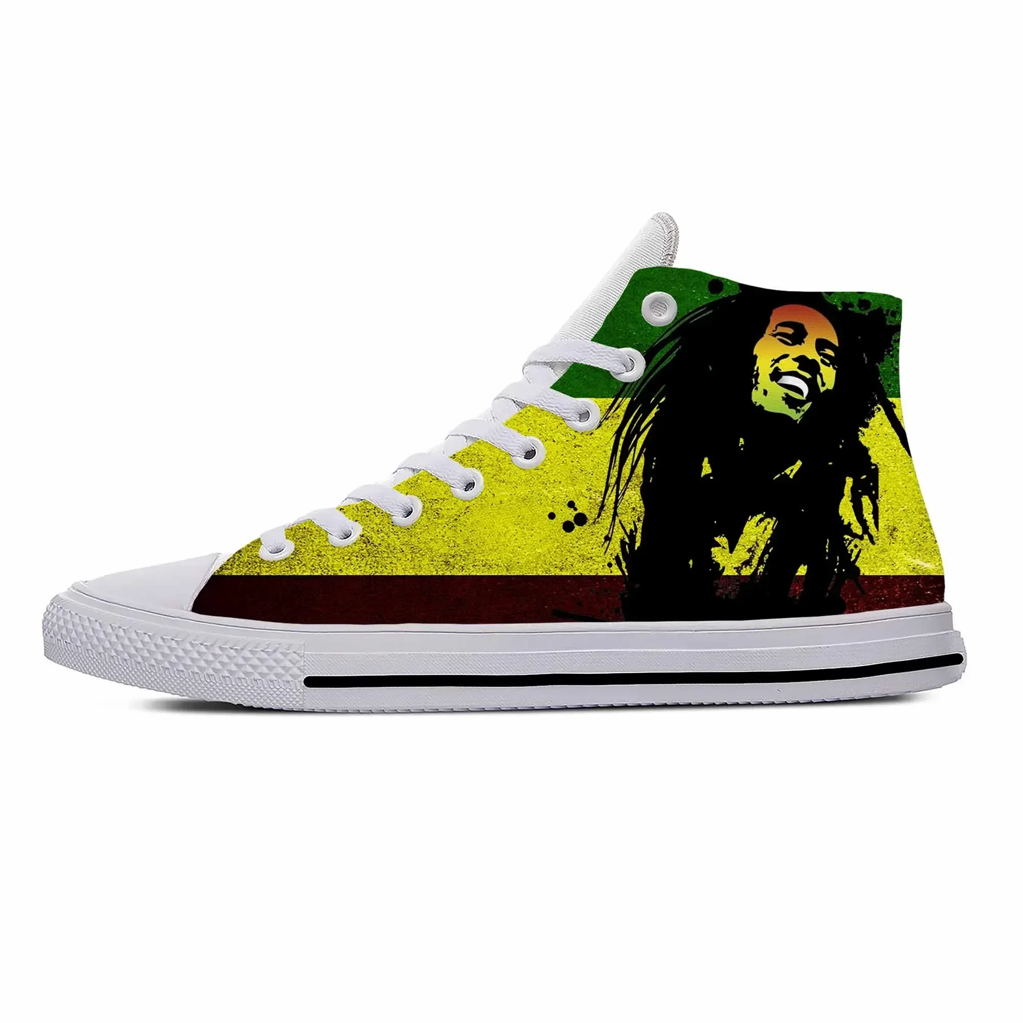 Hot Bob Marley Reggae Star Rasta Rock Music Fashion Casual Shoes Breathable Men Women Sneakers High Top Lightweight Board Shoes
Hot Bob Marley Reggae Star Rasta Rock Music Fashion Casual Shoes Breathable Men Women Sneakers High Top Lightweight Board Shoes