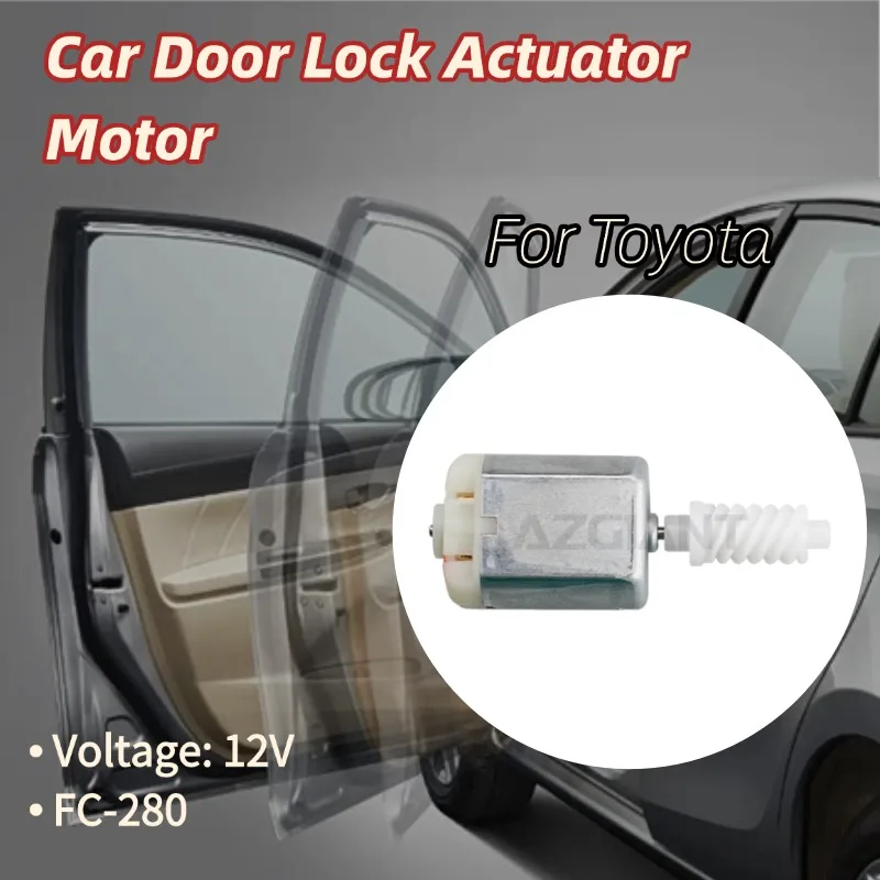 AZGIANT Lock Block Motor 12V High-Speed Car Door Motor For 2002-2009 Toyota Land Cruiser Prado TRJ120 J120 UZJ200 Accessories
AZGIANT Lock Block Motor 12V High-Speed Car Door Motor For 2002-2009 Toyota Land Cruiser Prado TRJ120 J120 UZJ200 Accessories