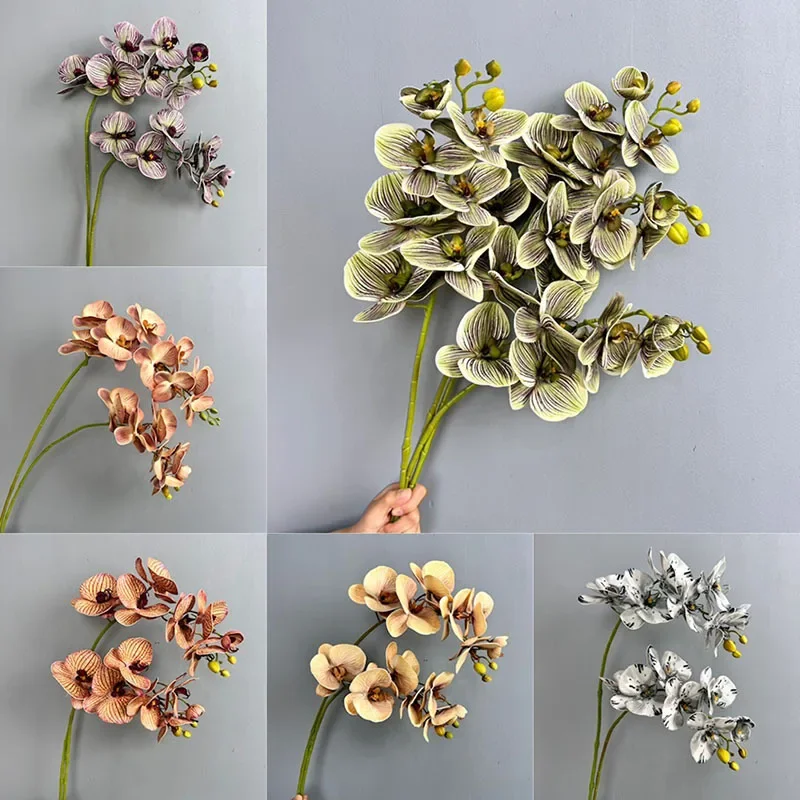 Real Touch Artificial Flowers Silicone Cotton Butterfly Orchid Auditorium Decoration Fake Flower Simulation Red Phalaenopsis
Real Touch Artificial Flowers Silicone Cotton Butterfly Orchid Auditorium Decoration Fake Flower Simulation Red Phalaenopsis