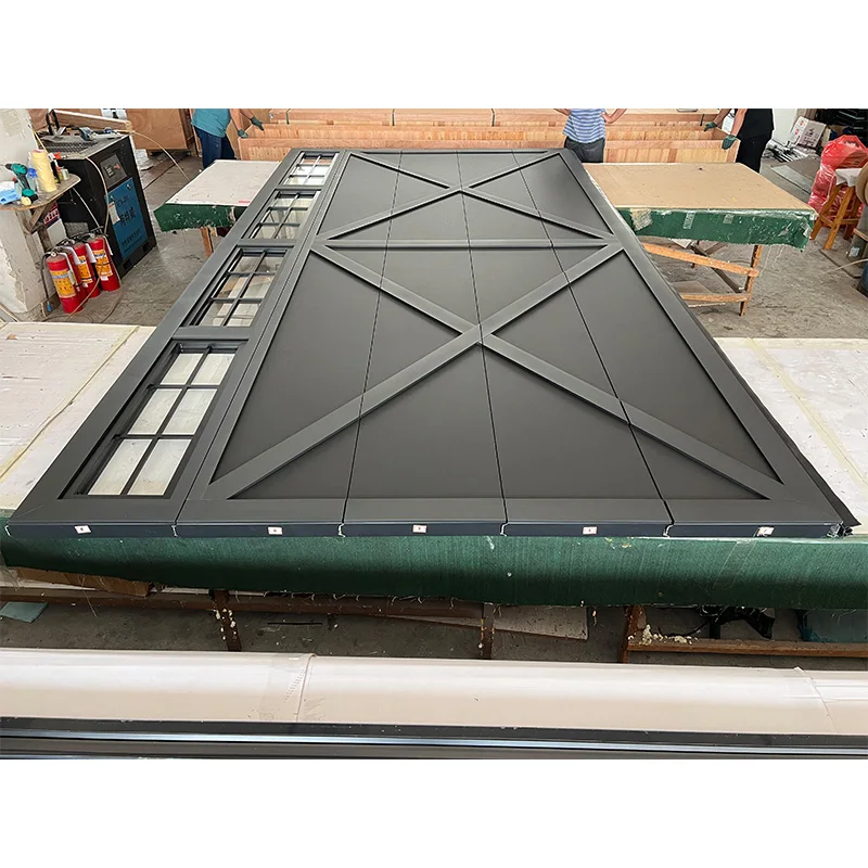 High Quality Factory Supplier PU Foam Infilled Color Steel Garage Door for Villa House
High Quality Factory Supplier PU Foam Infilled Color Steel Garage Door for Villa House