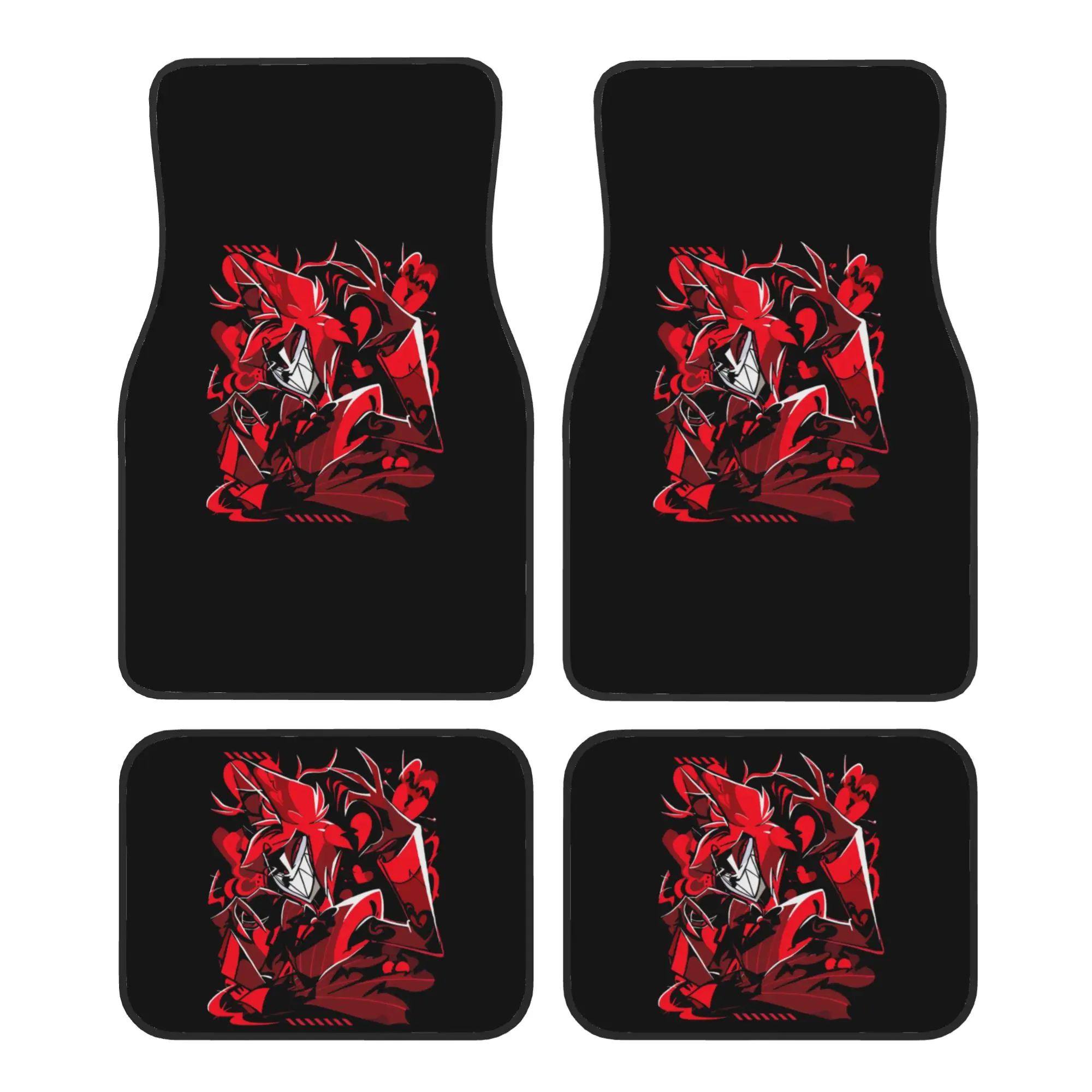 Crystal Velvet Car Floor Mats 4 Pcs Non-Slip Carpets Rugs Hazbins TV Animation Hotel Universal Car Front Rear Carpets Foot Mats
Crystal Velvet Car Floor Mats 4 Pcs Non-Slip Carpets Rugs Hazbins TV Animation Hotel Universal Car Front Rear Carpets Foot Mats