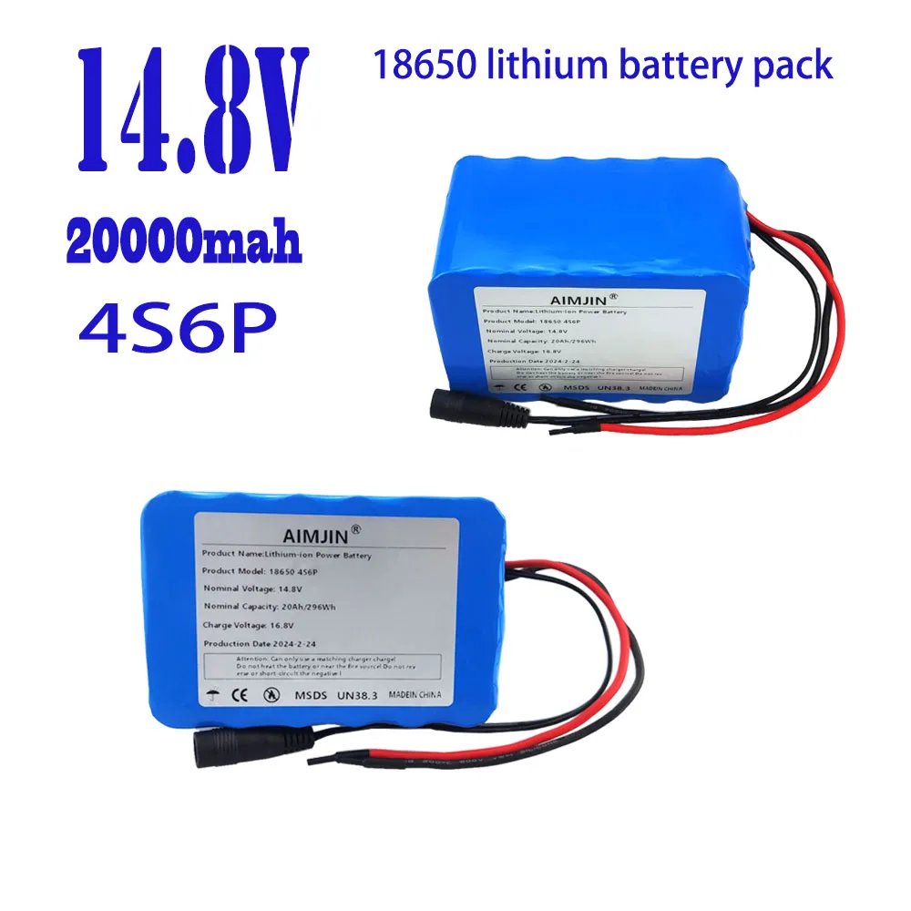 100% brand new 14.8V 20Ah 18650 lithium battery pack rechargeable battery wheelchair battery
100% brand new 14.8V 20Ah 18650 lithium battery pack rechargeable battery wheelchair battery