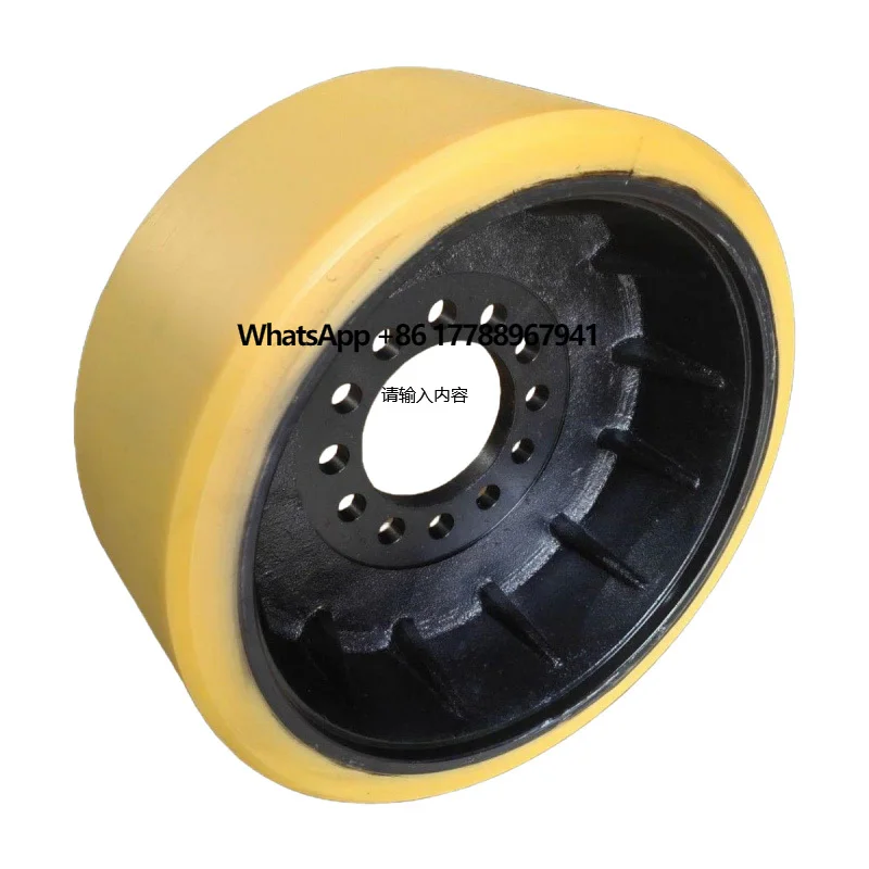 Polyurethane Wheels Forklift Parts Durable Polyurethane 406/350-170 Drive Wheel 0009903901 for Linde K011 5231
Polyurethane Wheels Forklift Parts Durable Polyurethane 406/350-170 Drive Wheel 0009903901 for Linde K011 5231