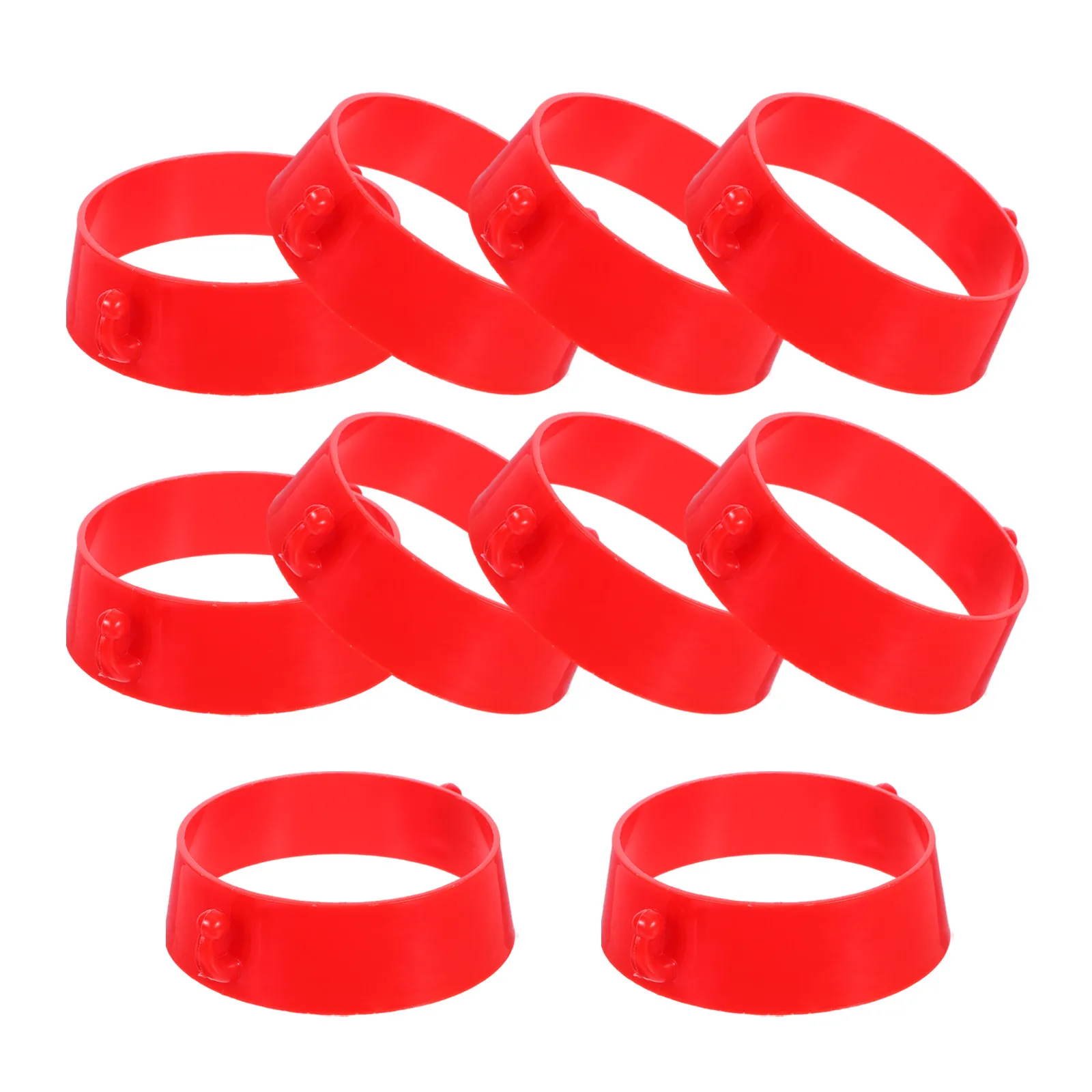 10Pcs Traffic Cone Chain Connector Plastic Ring Red Hook Safety Barrier Link Parking Barrier Construction Roadway
10Pcs Traffic Cone Chain Connector Plastic Ring Red Hook Safety Barrier Link Parking Barrier Construction Roadway