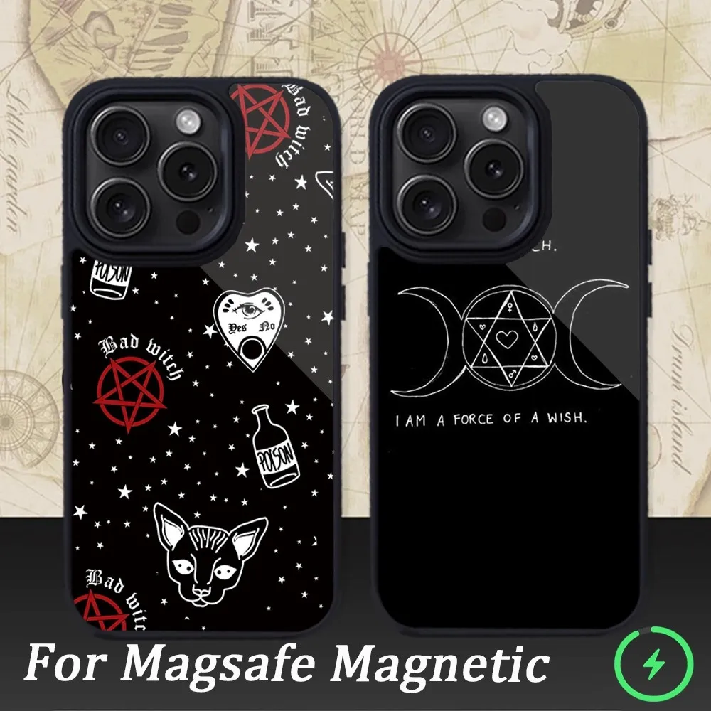 Witchcraft Dark Witch Phone Case For iPhone 15 14 13 12 11 Pro Max Plus Magnetic for Macsafe Cases Cover
Witchcraft Dark Witch Phone Case For iPhone 15 14 13 12 11 Pro Max Plus Magnetic for Macsafe Cases Cover