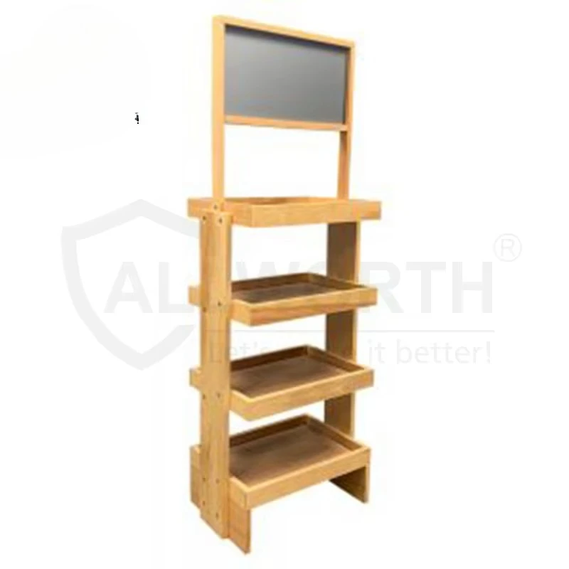 Factory Production Advertising Customization Creative Lightweight Wooden Display Stand with Hooks
Factory Production Advertising Customization Creative Lightweight Wooden Display Stand with Hooks