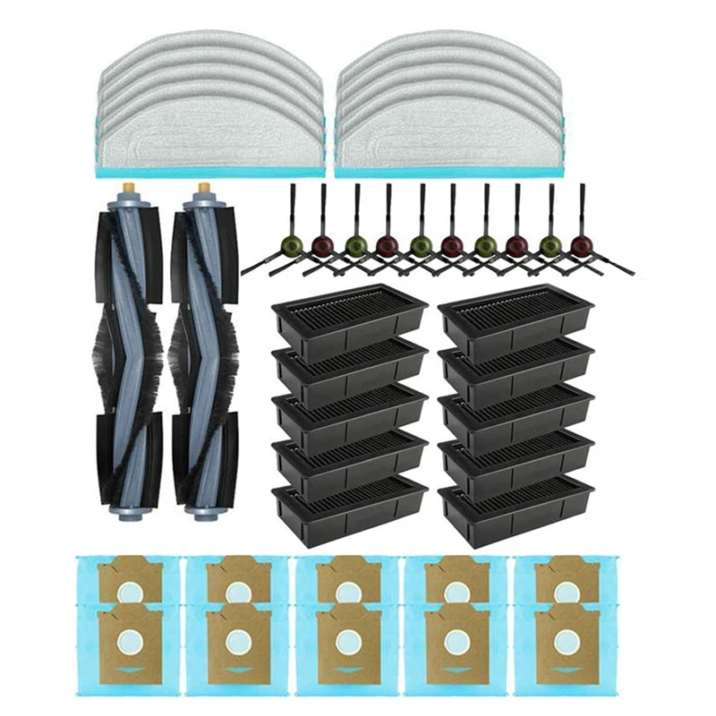 For Yeedi Cube Yeedi CC Robot Vacuum Replacement Parts Accessories Main Side Brush Hepa Filter Mop Dust Bag
For Yeedi Cube Yeedi CC Robot Vacuum Replacement Parts Accessories Main Side Brush Hepa Filter Mop Dust Bag