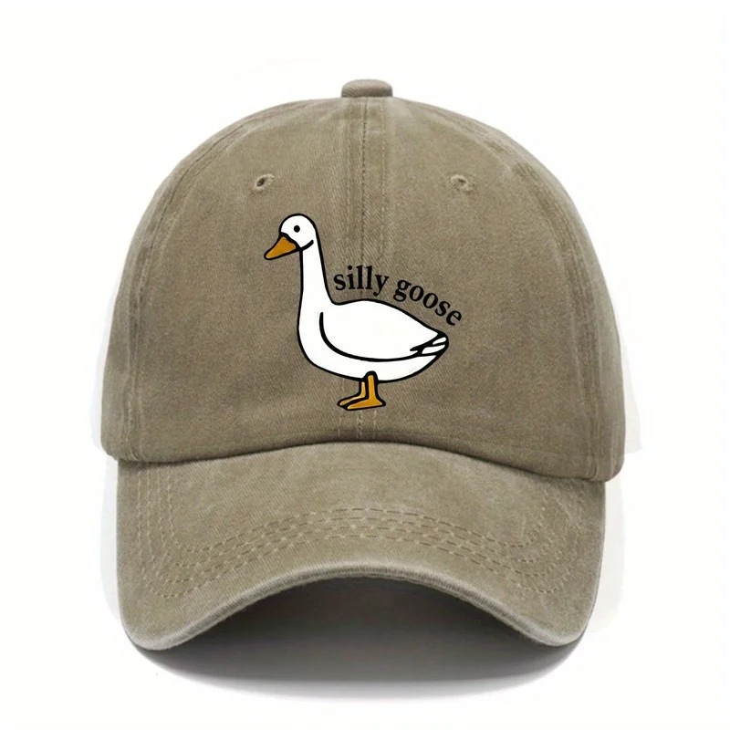Бейсболки с мягким верхом и принтом Silly Goose на весну и лето, Vrsatile, мужские и женские спортивные солнцезащитные шапки для спорта на открытом воздухе
Бейсболки с мягким верхом и принтом Silly Goose на весну и лето, Vrsatile, мужские и женские спортивные солнцезащитные шапки для спорта на открытом воздухе