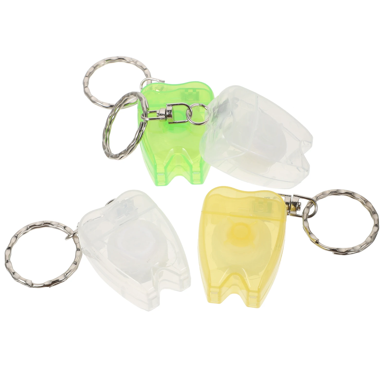 4pcs 15M Dental Floss Portable Keychain Key Ring Floss Stick For Teeth Cleaning Oral Care (Random Color)
4pcs 15M Dental Floss Portable Keychain Key Ring Floss Stick For Teeth Cleaning Oral Care (Random Color)