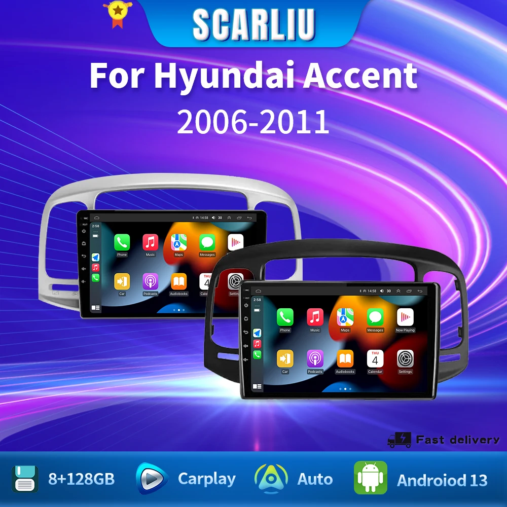 2Din Android 13 Car Radio For Hyundai Accent 3 2006 - 2011 Multimedia Video Player GPS 4G WIFI Carplay Auto Stereo RDS Head Unit
2Din Android 13 Car Radio For Hyundai Accent 3 2006 - 2011 Multimedia Video Player GPS 4G WIFI Carplay Auto Stereo RDS Head Unit