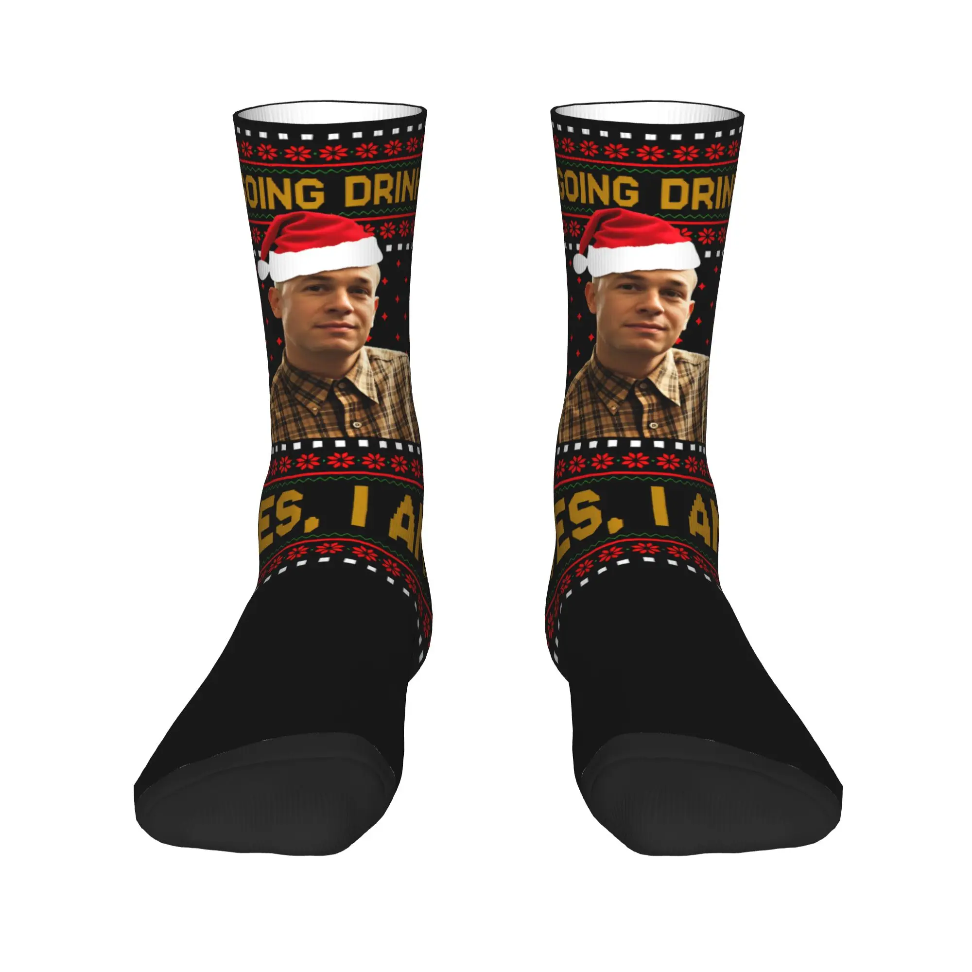Charlie Hunnam Ed Gein Christmas I'm Going Drinking Socks Чулки с принтом Нескользящие мужские носки Средние мягкие весенние велосипедные носки
Charlie Hunnam Ed Gein Christmas I'm Going Drinking Socks Чулки с принтом Нескользящие мужские носки Средние мягкие весенние велосипедные носки