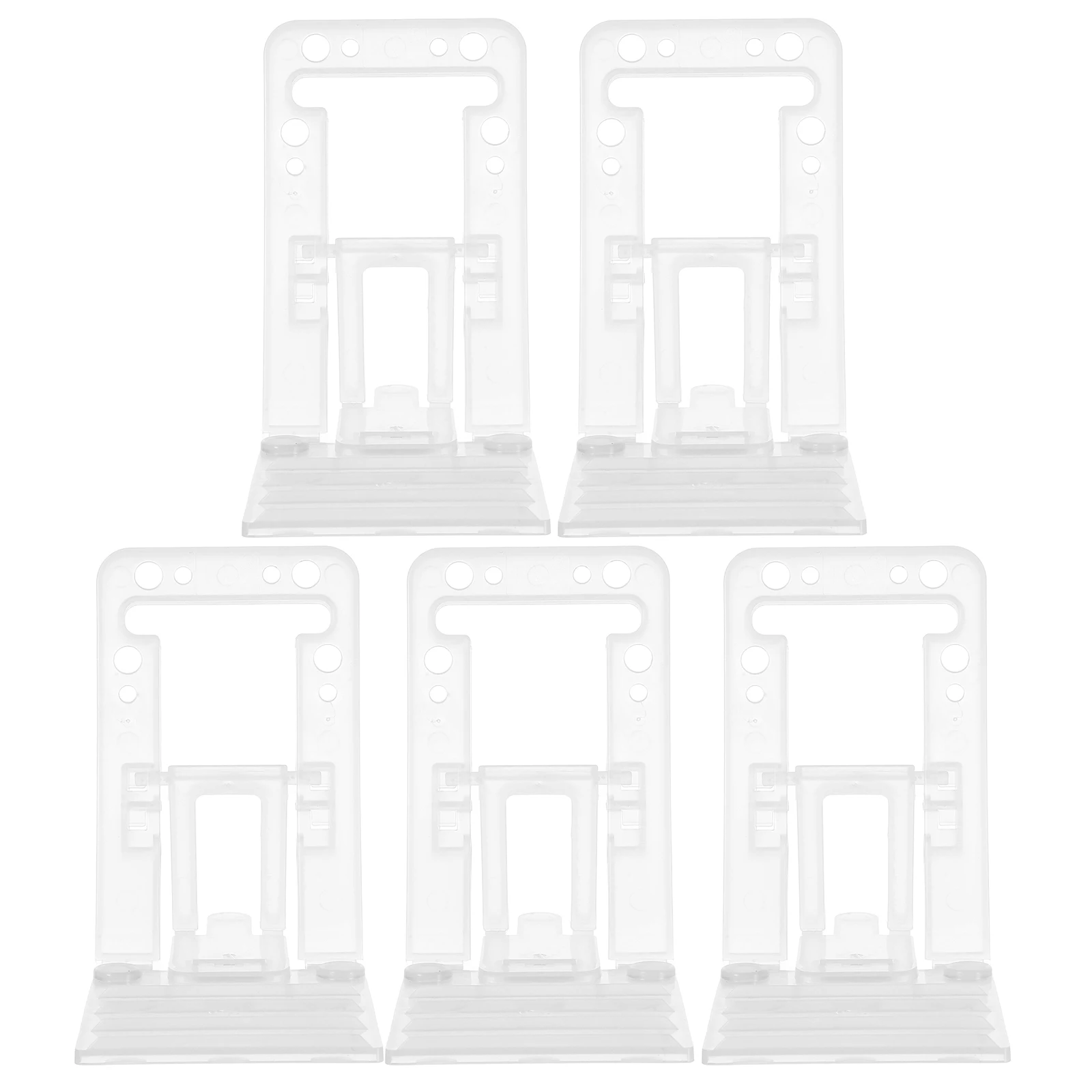 5 Pcs Rack Support Bracket Shelves Shelf Clear Display Stand Bar Bottle Cupcake Multi-layer
5 Pcs Rack Support Bracket Shelves Shelf Clear Display Stand Bar Bottle Cupcake Multi-layer