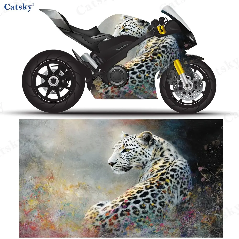 The white leopard staring back PVC material self-adhesive waterproof motorcycle car sticker, paste firm and anti-wear, waterproo
The white leopard staring back PVC material self-adhesive waterproof motorcycle car sticker, paste firm and anti-wear, waterproo