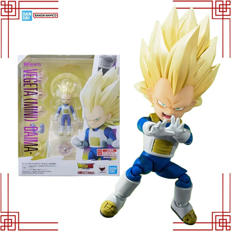 Bandai Dragon Ball DAIMA Model Kit SHF Super Saiyan 3 Vegeta Mini DAIMA Genuine Anime Action Figure Collection Model Toys Gifts
Bandai Dragon Ball DAIMA Model Kit SHF Super Saiyan 3 Vegeta Mini DAIMA Genuine Anime Action Figure Collection Model Toys Gifts