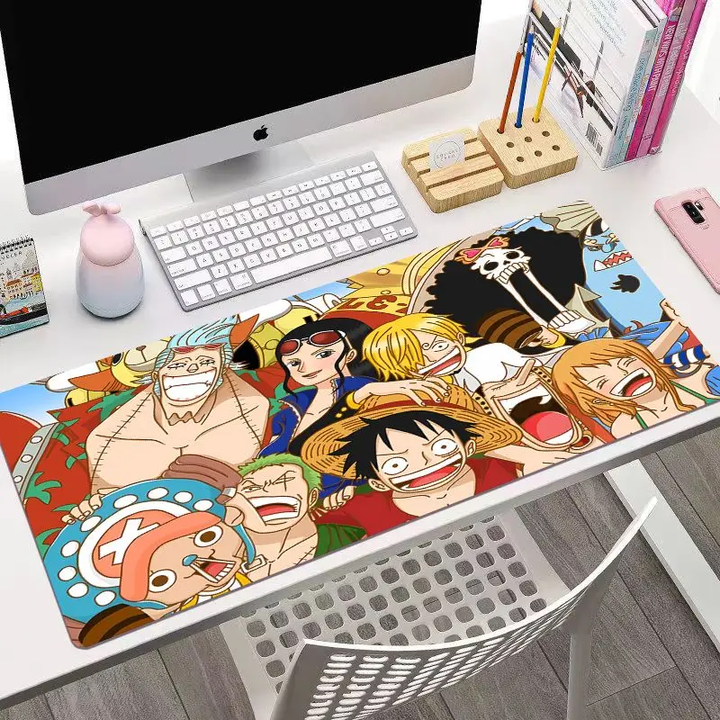 60*30cm One Piece Mouse Pad Zoro Luffy Extra Large Gaming Keyboard Mat Anime Cartoon Desk Mat with Stitched Edges
60*30cm One Piece Mouse Pad Zoro Luffy Extra Large Gaming Keyboard Mat Anime Cartoon Desk Mat with Stitched Edges