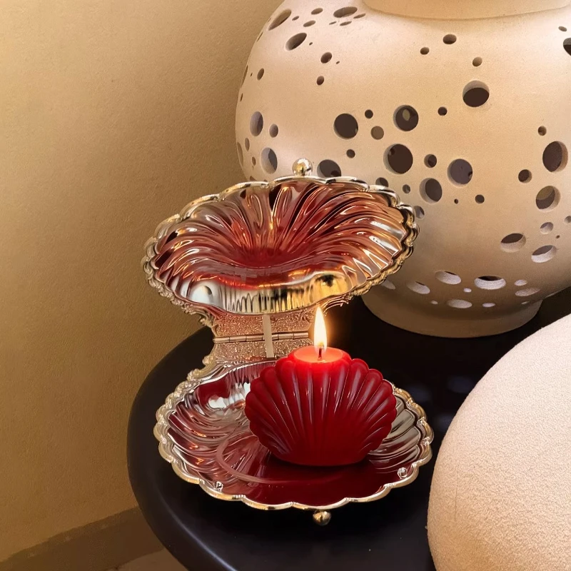 Luxury Silver Plated Shell Jewelry Box,Vintage Shell flip Trinket Organizer,fruit tray,aromatherapy candle tray Home decor gifts
Luxury Silver Plated Shell Jewelry Box,Vintage Shell flip Trinket Organizer,fruit tray,aromatherapy candle tray Home decor gifts