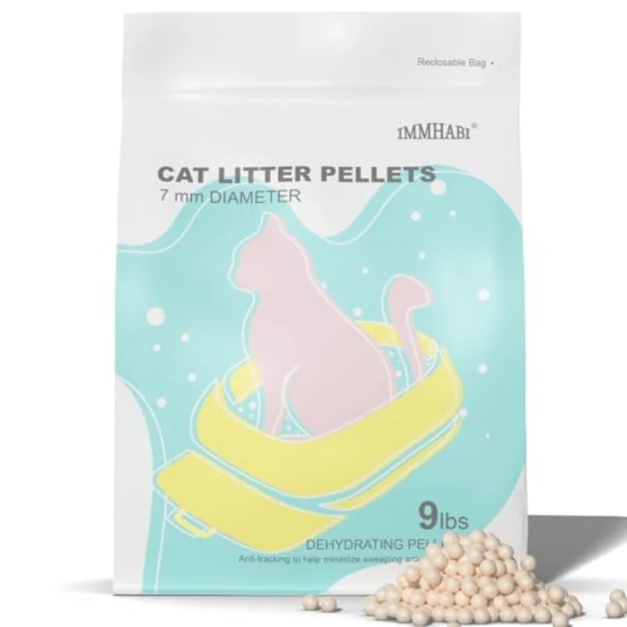 Generic Cat Litter Pellets Refills - 9 lbs, Exclusively for Dual-Layer Litter Box Systems, Dehydrating, Long-Lasting Odor Contr
Generic Cat Litter Pellets Refills - 9 lbs, Exclusively for Dual-Layer Litter Box Systems, Dehydrating, Long-Lasting Odor Contr