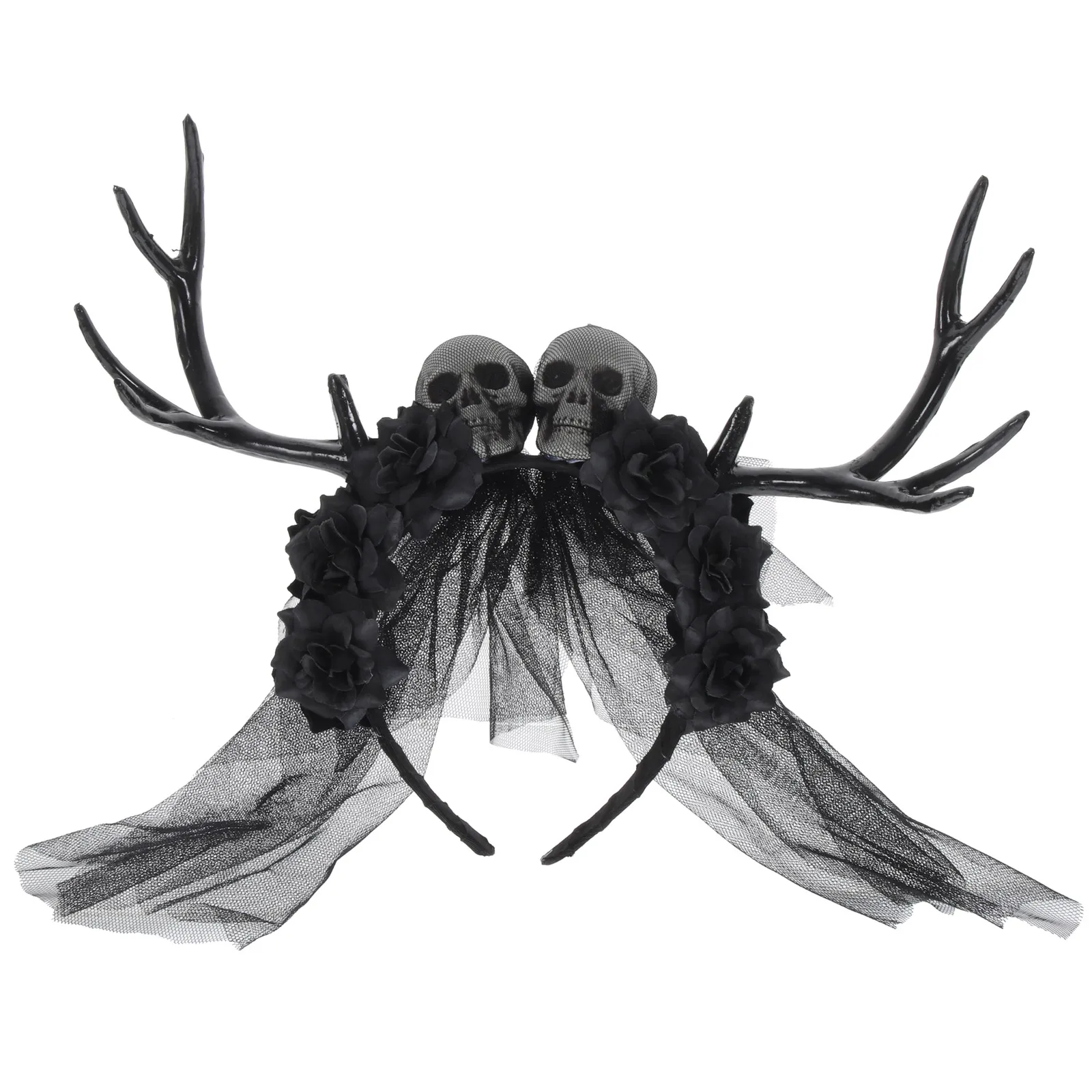 Gothic Antler Headb Black Plastic Comfortable Halloween Christmas Party Hair Accessories Cosplay Horns Women
Gothic Antler Headb Black Plastic Comfortable Halloween Christmas Party Hair Accessories Cosplay Horns Women