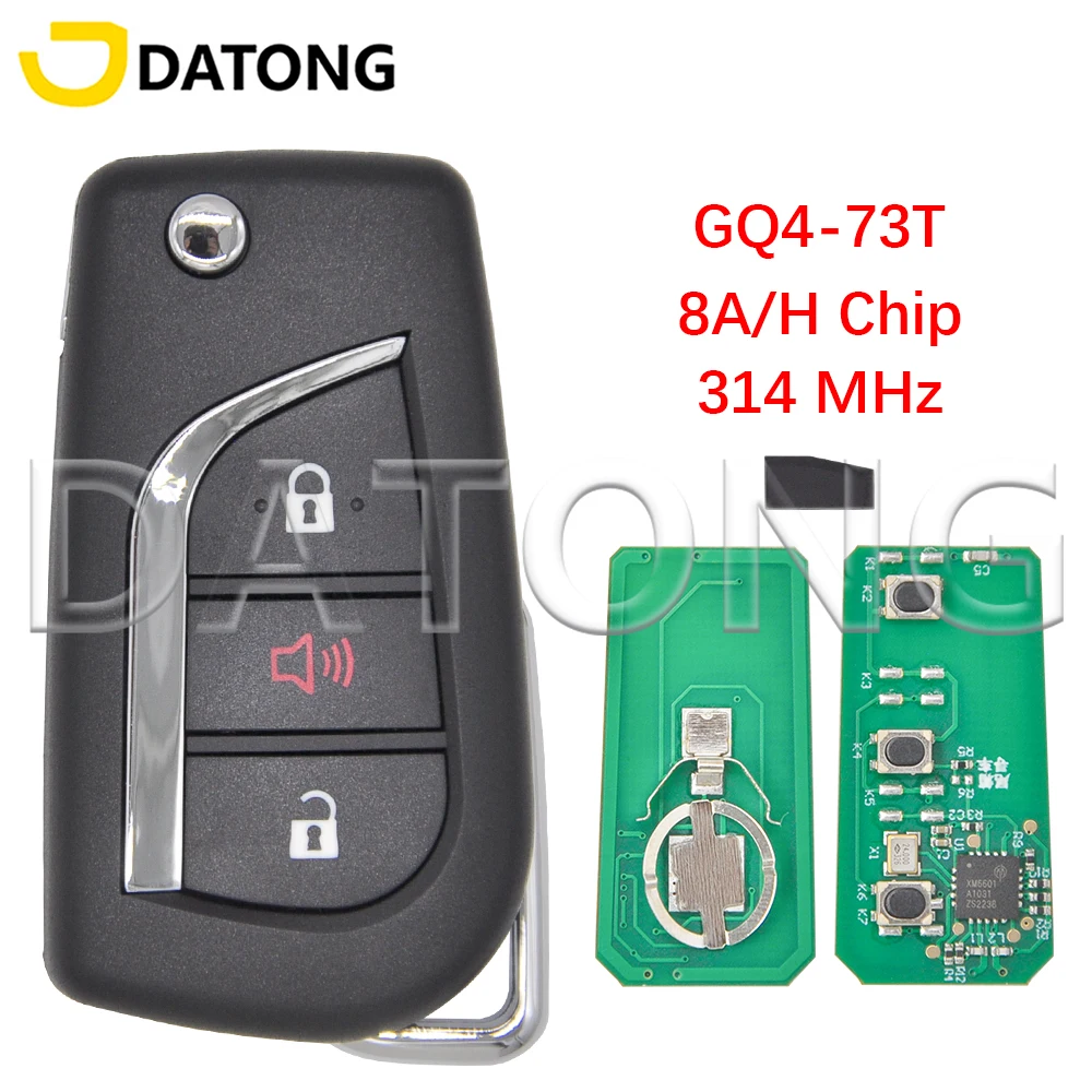 Автомобильный Дистанционный ключ Datong World 8A H Chip 312/314 МГц, флэш-код HYQ12BFA для Toyota RAV4, флэш-карта
Автомобильный Дистанционный ключ Datong World 8A H Chip 312/314 МГц, флэш-код HYQ12BFA для Toyota RAV4, флэш-карта