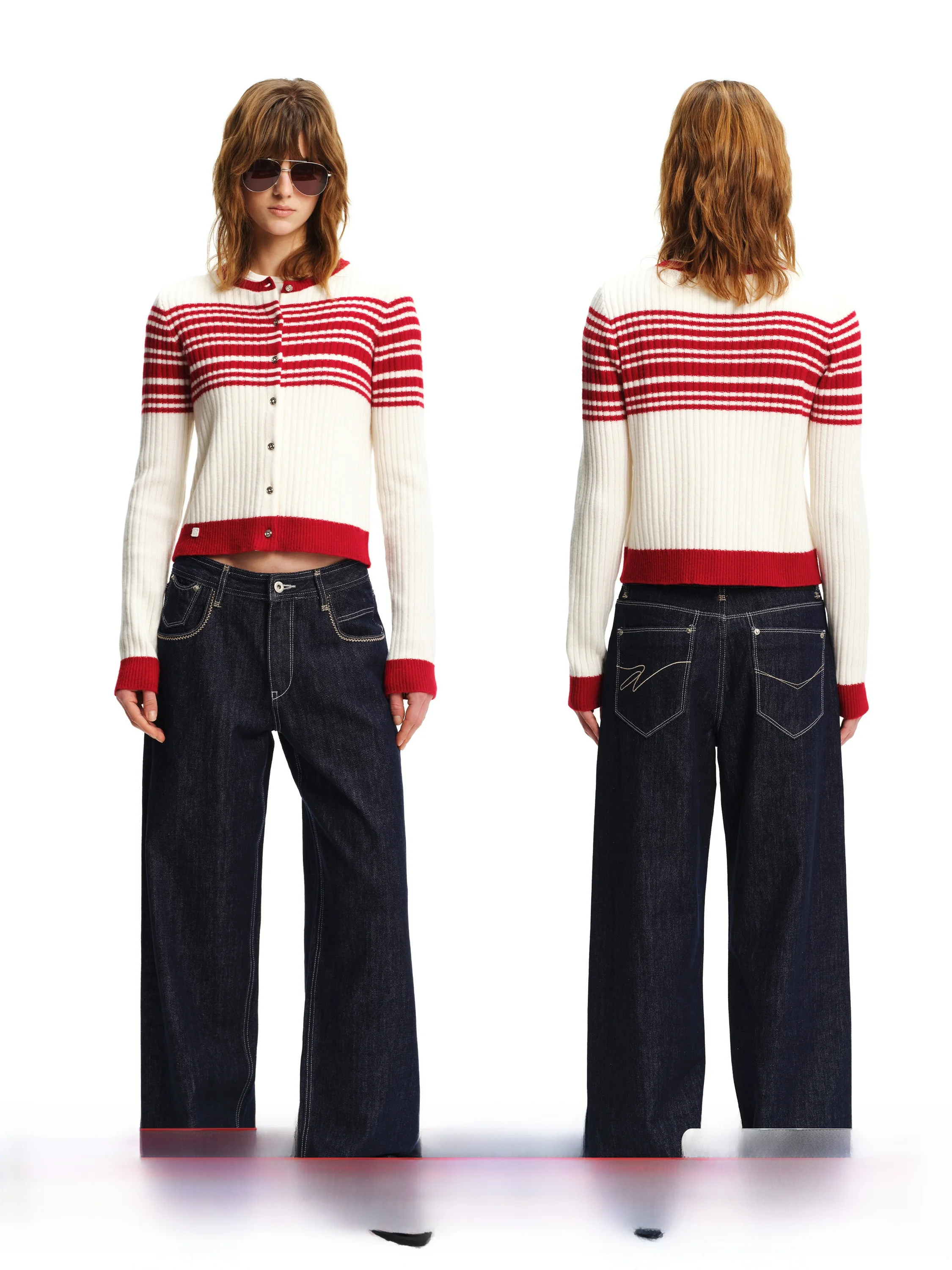 Low Waist Straight Leg Original Denim Jeans Women's Loose Slimming Wide Leg Pants Retro Pure Cotton Red SMIIILE
Low Waist Straight Leg Original Denim Jeans Women's Loose Slimming Wide Leg Pants Retro Pure Cotton Red SMIIILE