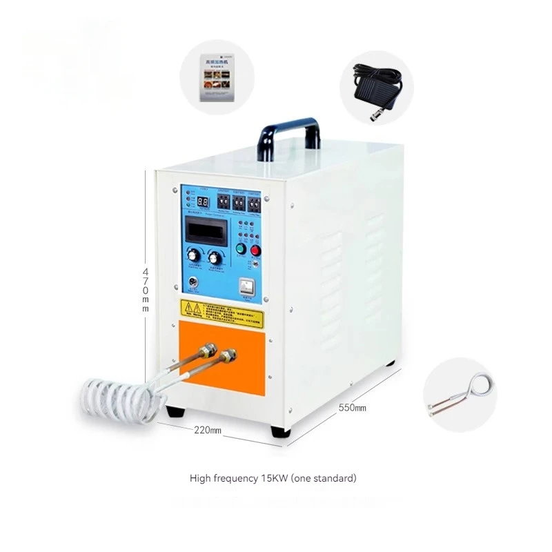 15KW Induction Heater Induction Heating Machine Metal Smelting Furnace Metal Quenching Equipment High Frequency Welding
15KW Induction Heater Induction Heating Machine Metal Smelting Furnace Metal Quenching Equipment High Frequency Welding
