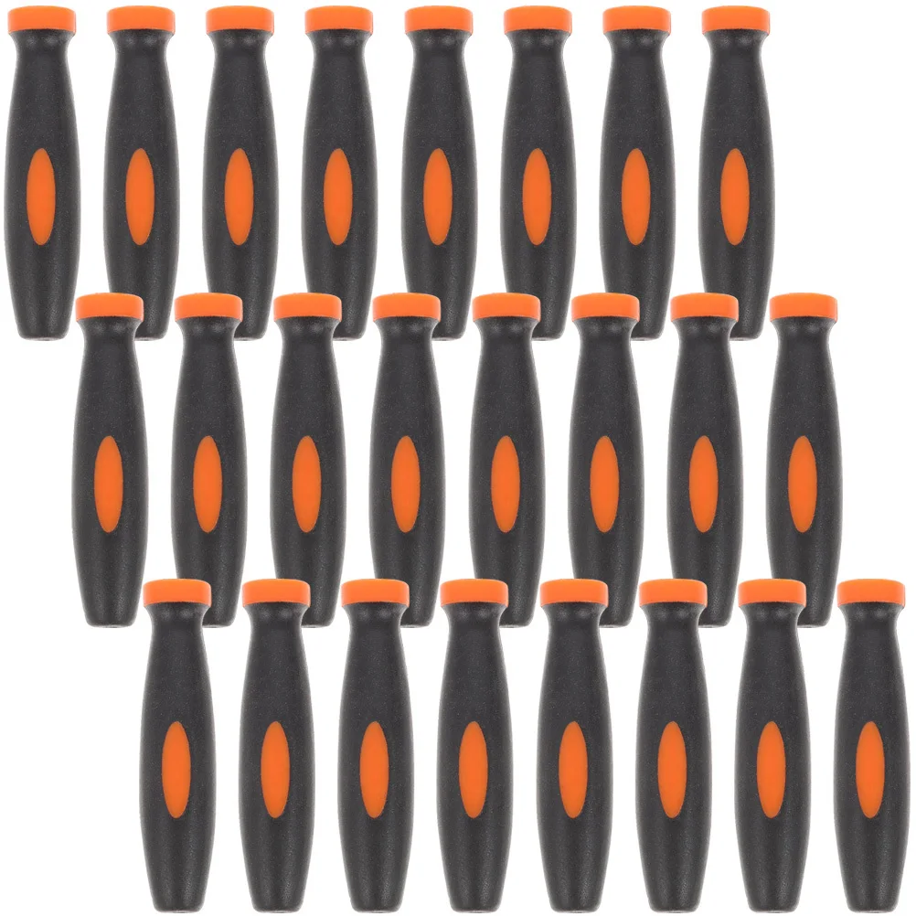 24Pcs Two-Color File Handles Rubber Grip Cover 3mm Durable Replacement for Woodworking Metal Files Cutting Tool Grip Handle 
24Pcs Two-Color File Handles Rubber Grip Cover 3mm Durable Replacement for Woodworking Metal Files Cutting Tool Grip Handle