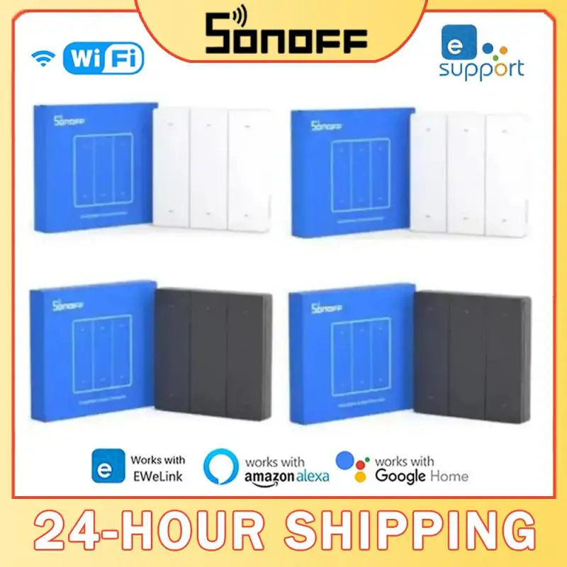 1-4 шт. SONOFF WIFI R5 SwitchMan контроллер сцены 6-кнопочный смарт-переключатель на батарейках управление EWeLink работает с Alexa Google Home
1-4 шт. SONOFF WIFI R5 SwitchMan контроллер сцены 6-кнопочный смарт-переключатель на батарейках управление EWeLink работает с Alexa Google Home