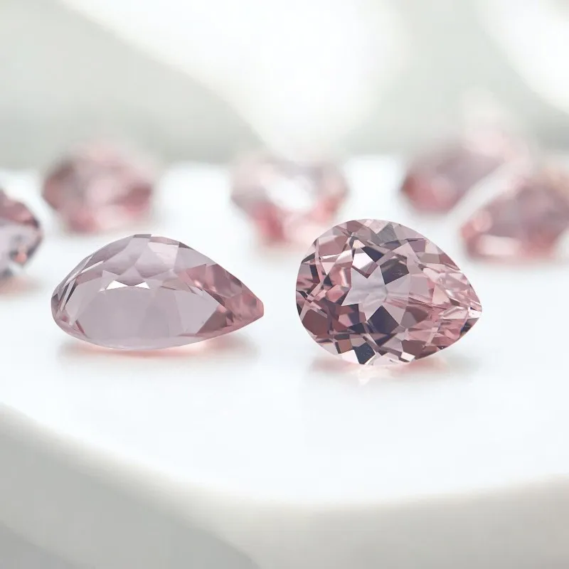 Pear Cut Lab Grown Sapphire Sakura Pink Color Gemstone For Jewelry Making Selectable Certificate
Pear Cut Lab Grown Sapphire Sakura Pink Color Gemstone For Jewelry Making Selectable Certificate