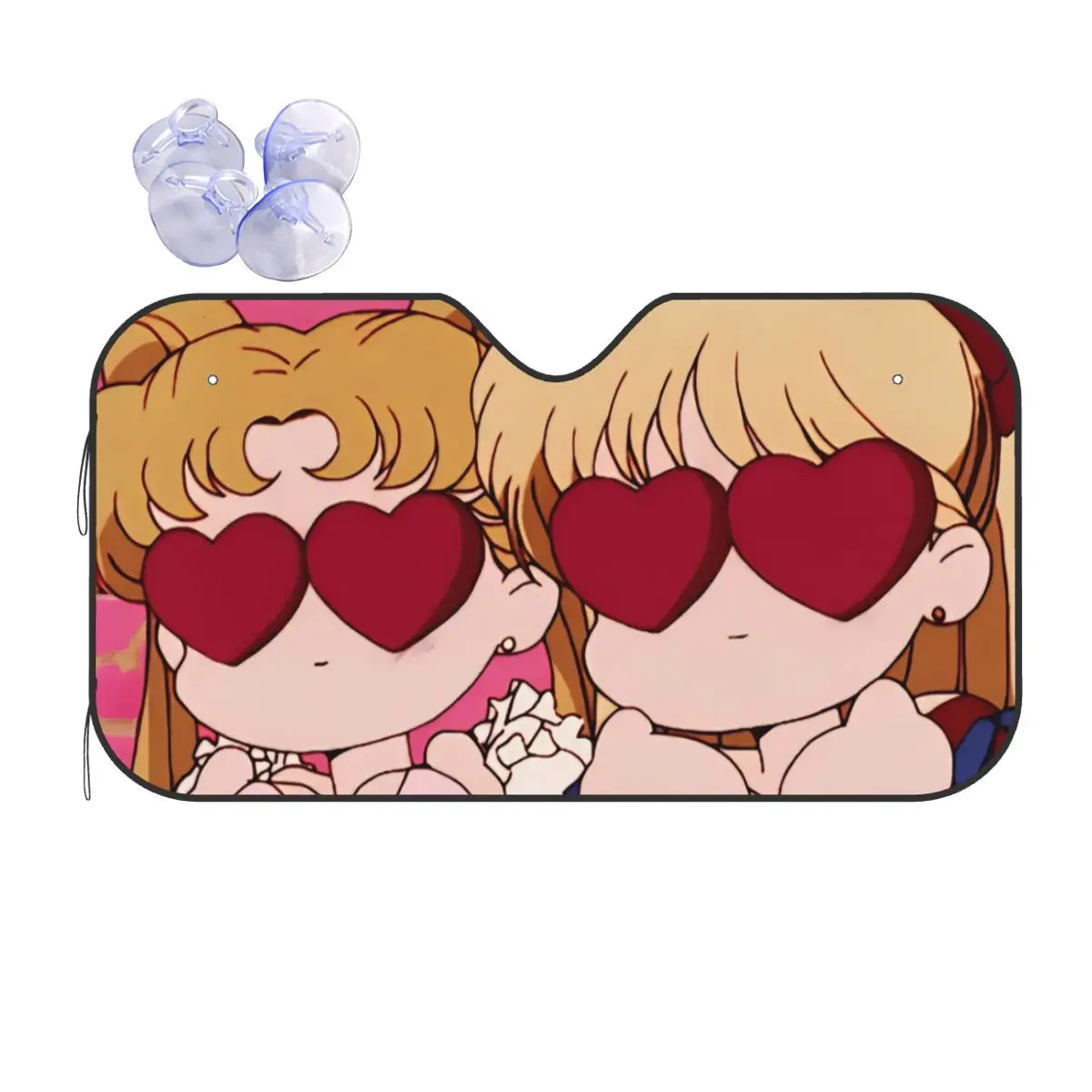 Sailors Moons Eyes Foldable Sunshade Windscreen 76x140cm Aluminium Foil Sun Visor Solar Protect
Sailors Moons Eyes Foldable Sunshade Windscreen 76x140cm Aluminium Foil Sun Visor Solar Protect