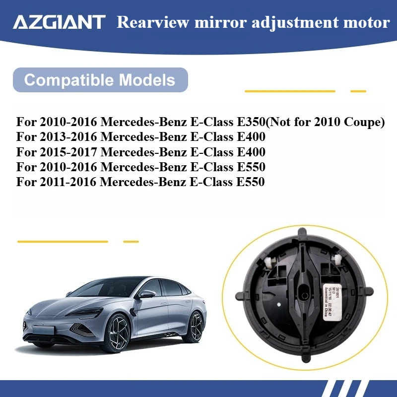 Azgiant Car rearview mirror lens glass adjustment motor module for 2013-2016 Mercedes-Benz E-Class E400 3PIN original parts
Azgiant Car rearview mirror lens glass adjustment motor module for 2013-2016 Mercedes-Benz E-Class E400 3PIN original parts