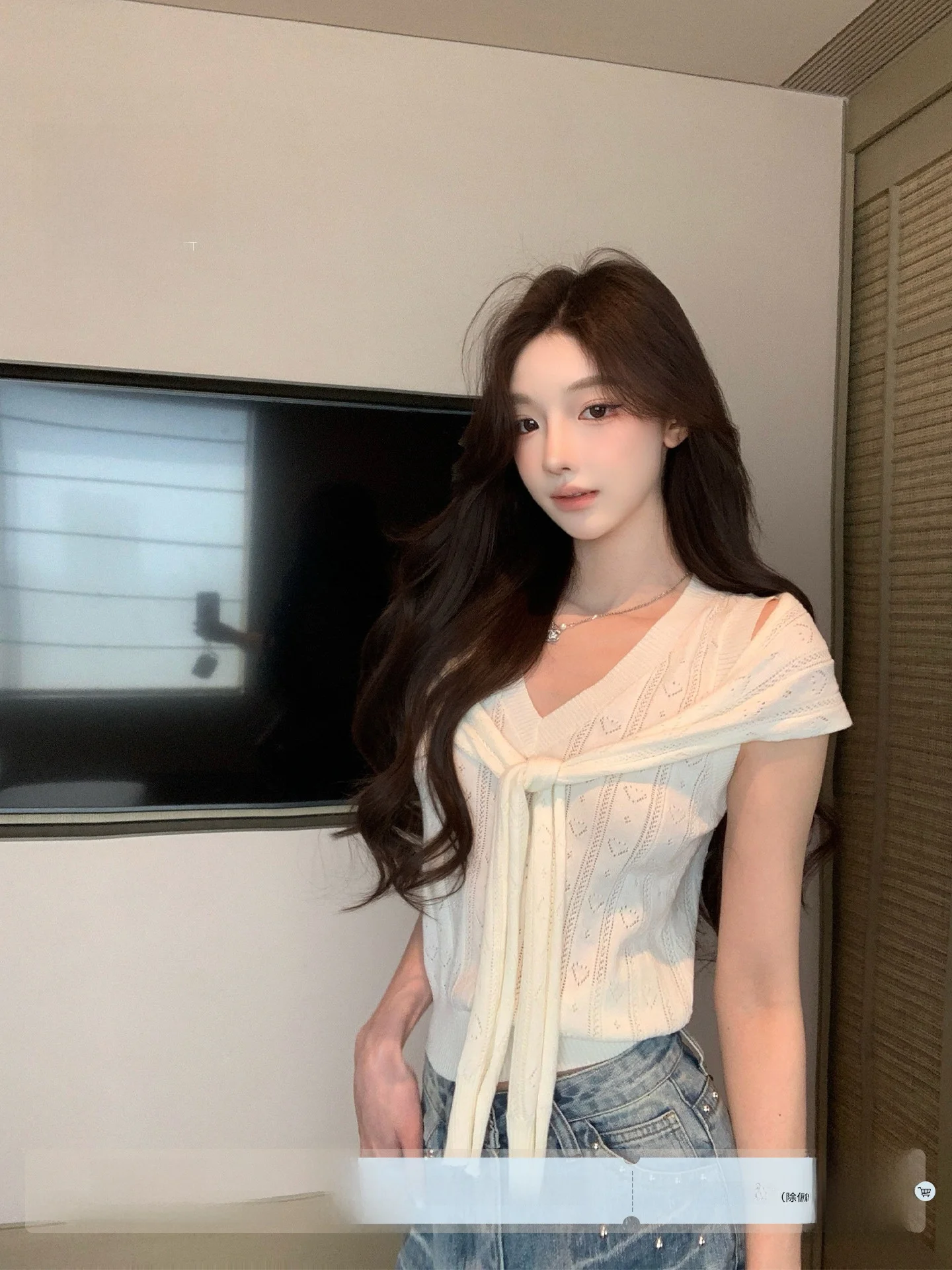 Casual Style Wool Blend V-Neck Knitted Vest And Shawl Two-Piece Set for Women Summer Leisure Wear Polyester Nylon Acrylic Wool
Casual Style Wool Blend V-Neck Knitted Vest And Shawl Two-Piece Set for Women Summer Leisure Wear Polyester Nylon Acrylic Wool
