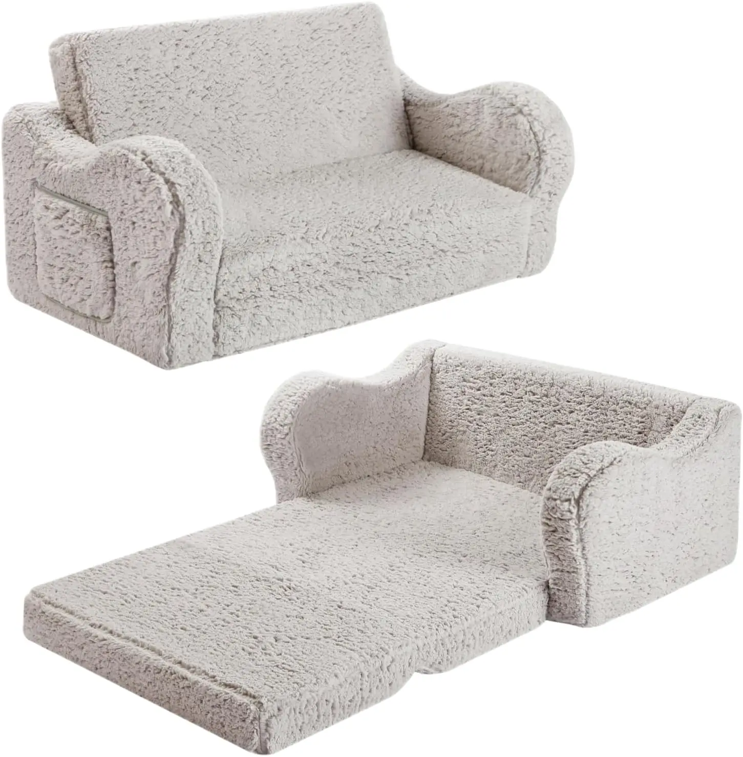 Kids Extra Wide Chairs For Toddler, 2-In-1 Toddler Soft Sherpa Couch Fold Out, Convertible Sofa To Lounger For Girls And Boys,
Kids Extra Wide Chairs For Toddler, 2-In-1 Toddler Soft Sherpa Couch Fold Out, Convertible Sofa To Lounger For Girls And Boys,