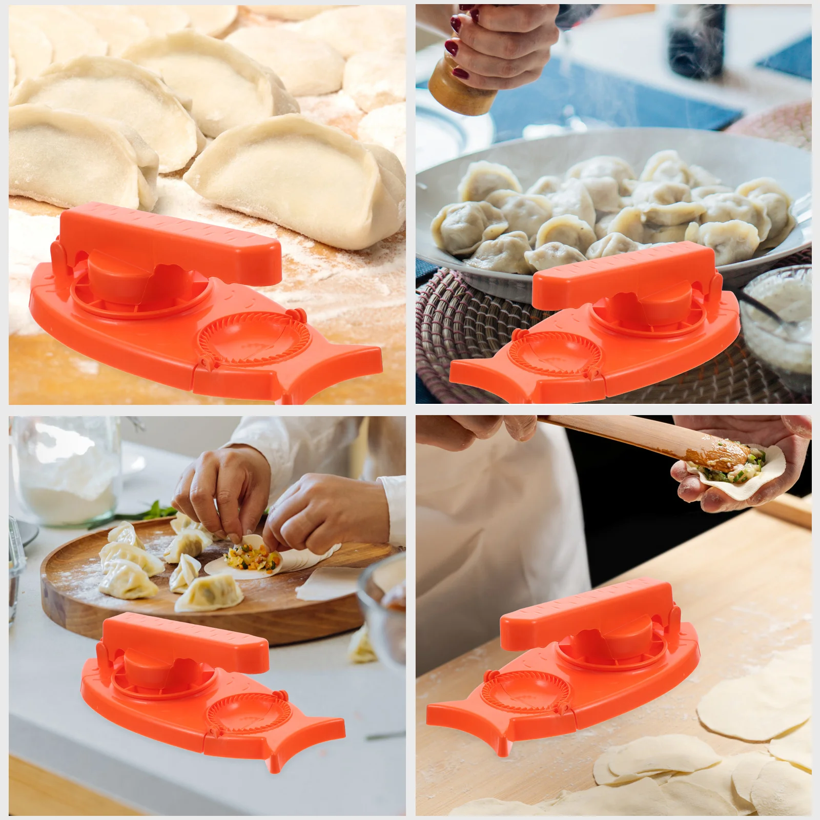 2 Pcs Dumpling Mold Maker Dough Pressing Tool Kitchen Tool Lazy Press Set Easy Clean Practical Use for Baking Pastry Tools
2 Pcs Dumpling Mold Maker Dough Pressing Tool Kitchen Tool Lazy Press Set Easy Clean Practical Use for Baking Pastry Tools