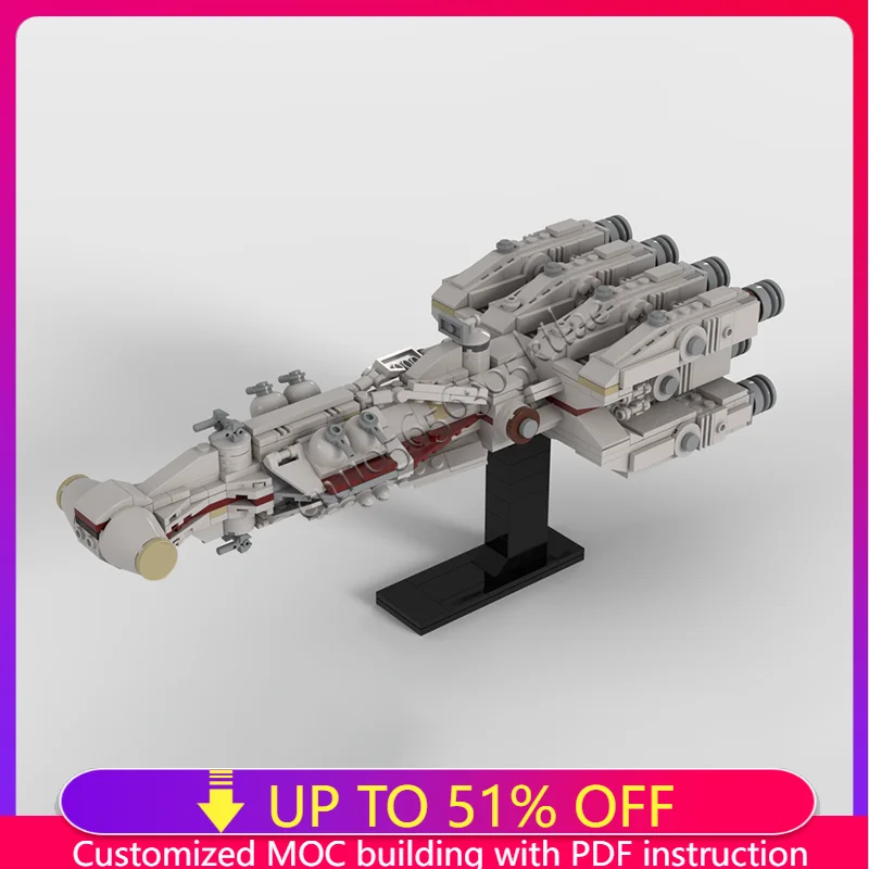 677 шт. Moc Space Series Галактический космический корабль Звездная боевая модель Строительные кирпичи Креативная сборка своими руками Развивающие игрушки Детский подарок
677 шт. Moc Space Series Галактический космический корабль Звездная боевая модель Строительные кирпичи Креативная сборка своими руками Развивающие игрушки Детский подарок