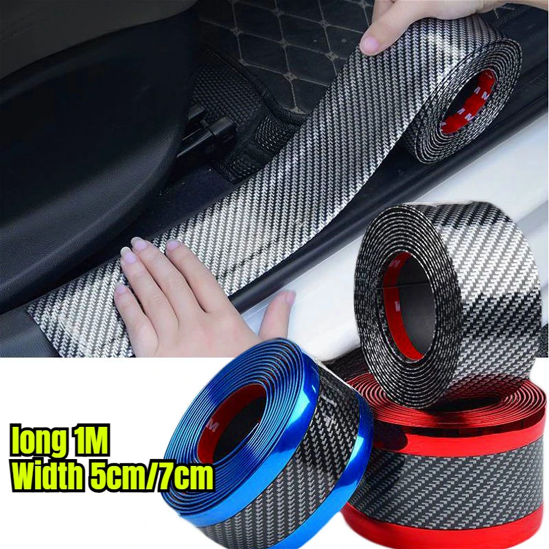 Carbon Fiber Anti-scratch Stickers Car Threshold Protection Rubber Strips Car Threshold Protection Bumper Film Stickers
Carbon Fiber Anti-scratch Stickers Car Threshold Protection Rubber Strips Car Threshold Protection Bumper Film Stickers