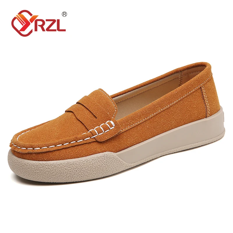 YRZL Women's Loafers Slip On Comfortable Casual Shoes Female Flat Moccasins Lightweight Anti-Skid Soft Sole Ladies Walking Shoes
YRZL Women's Loafers Slip On Comfortable Casual Shoes Female Flat Moccasins Lightweight Anti-Skid Soft Sole Ladies Walking Shoes