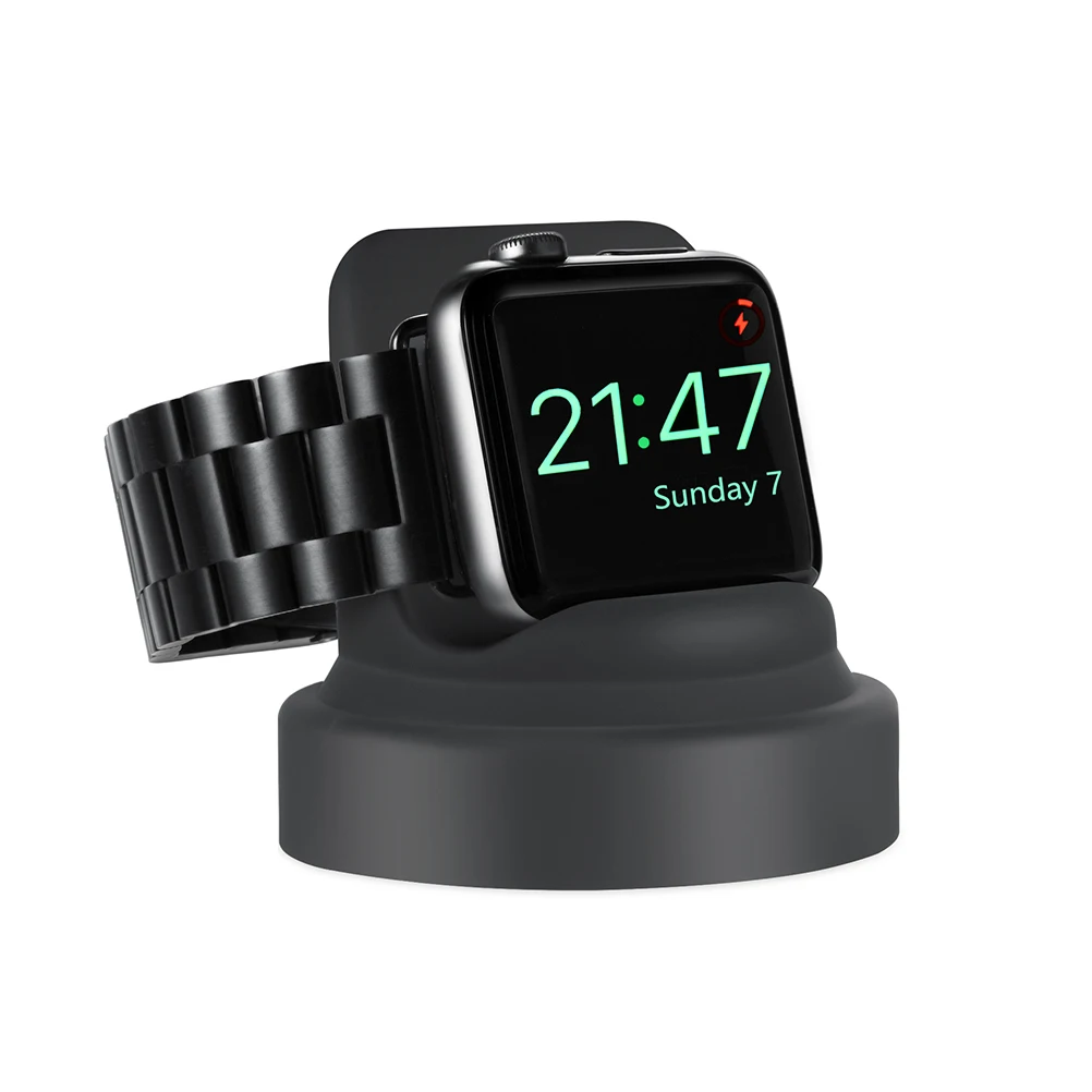 Stand for Series 1-4 38mm 42mm 44mm Silicone Non Slip Compact Watch Holder Charging Station Cable Organizer Smart
Stand for Series 1-4 38mm 42mm 44mm Silicone Non Slip Compact Watch Holder Charging Station Cable Organizer Smart